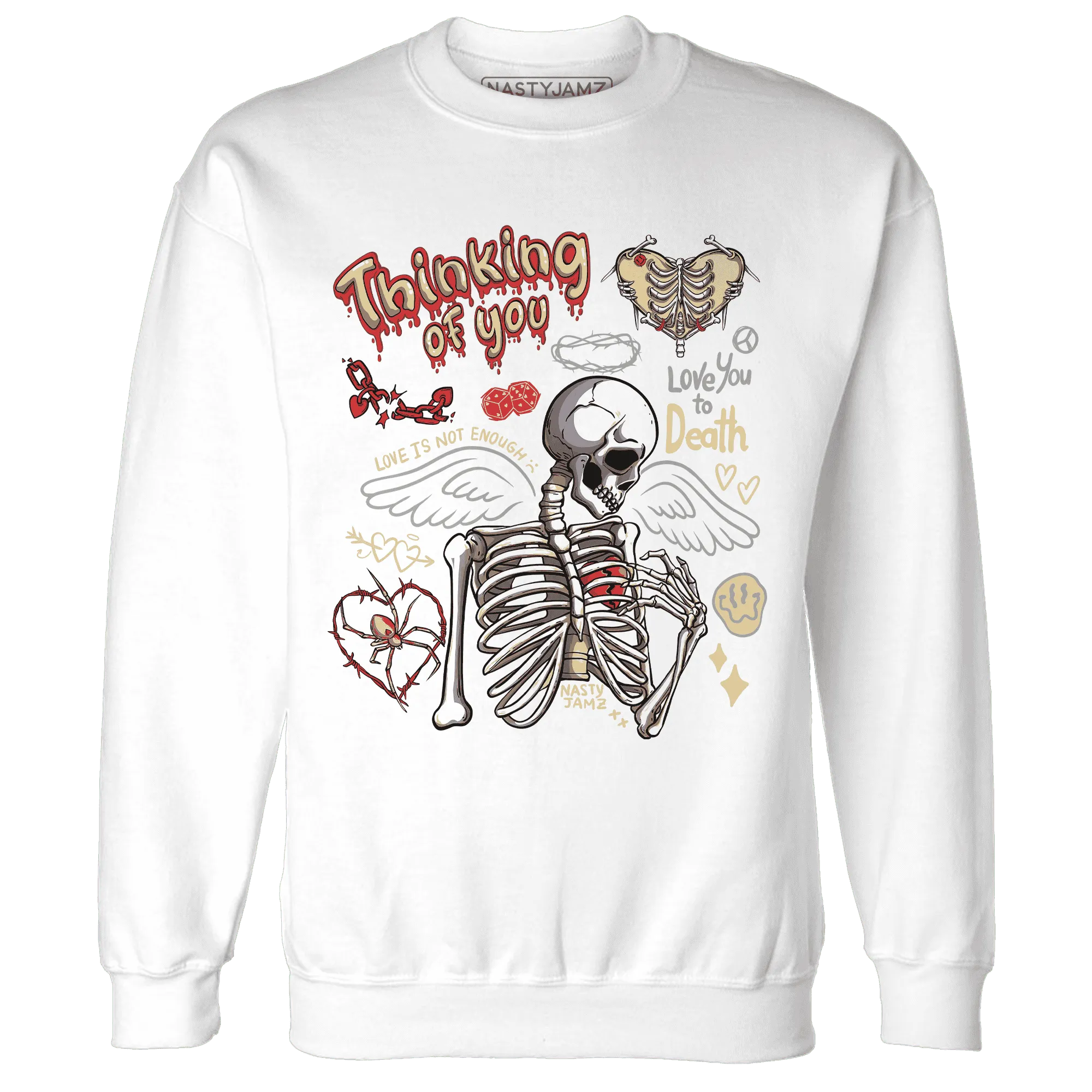 Dunk-Strawberry-Waffle-NastyJamz-Sweatshirt-Match-Thinking-Of-You
