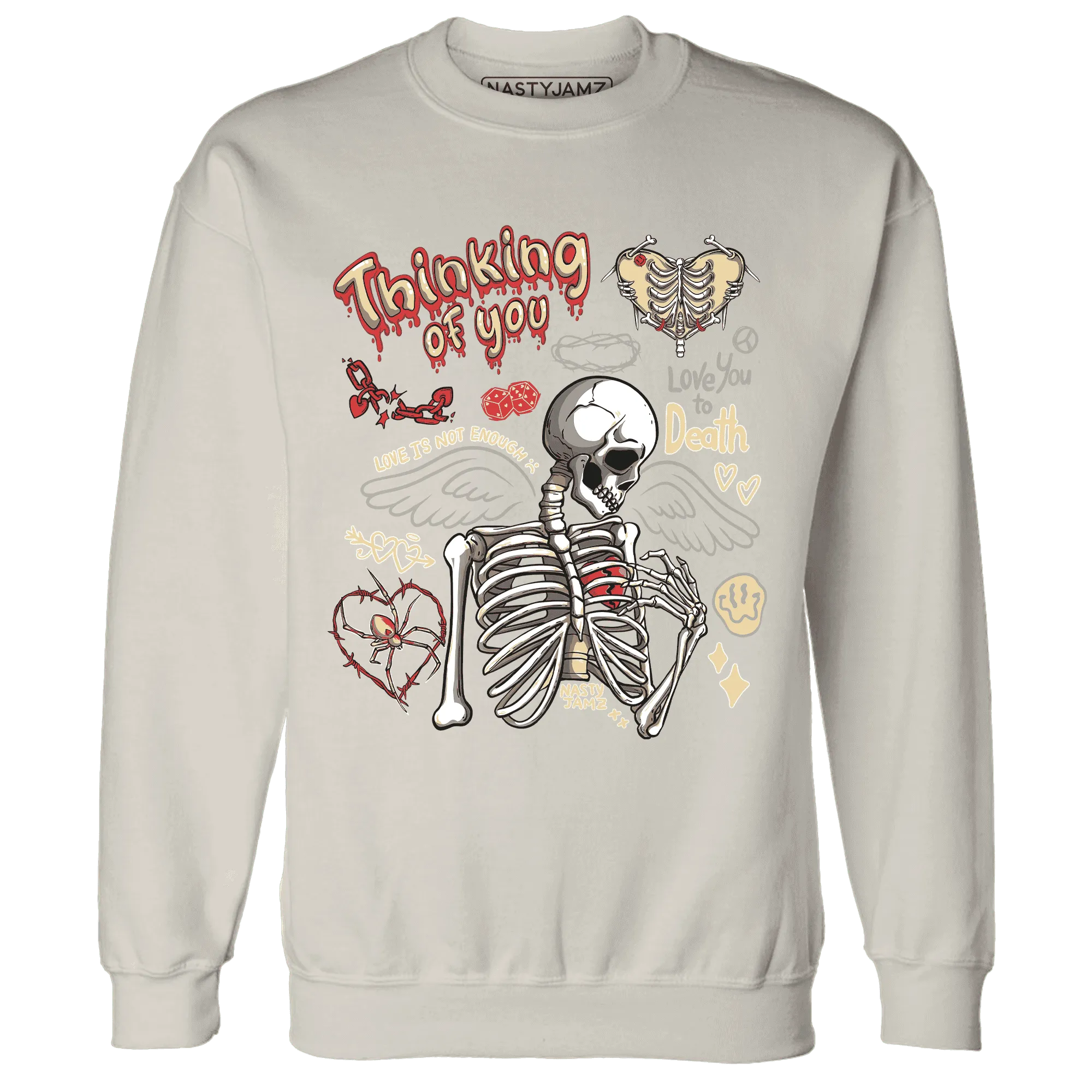 Dunk-Strawberry-Waffle-NastyJamz-Sweatshirt-Match-Thinking-Of-You