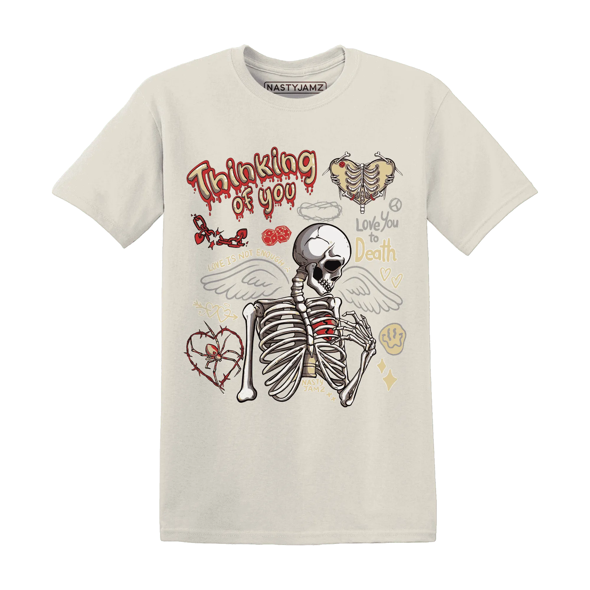 Dunk-Strawberry-Waffle-NastyJamz-T-Shirt-Match-Thinking-Of-You