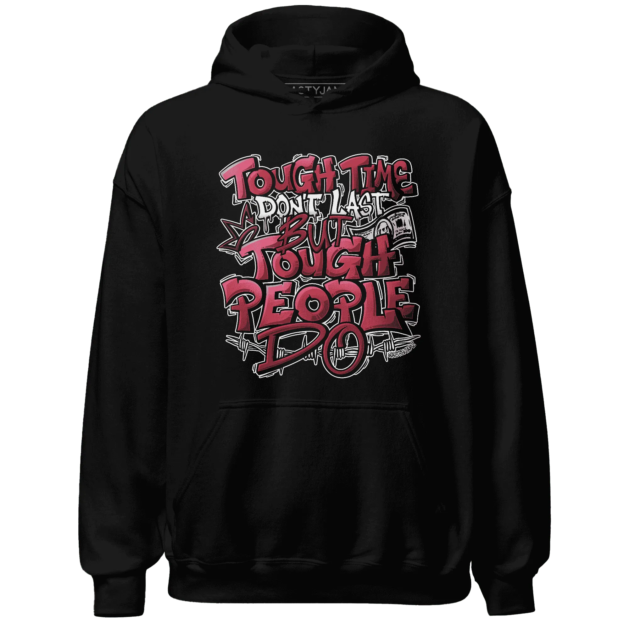 High-87-Metallic-Burgundy-1s-Hoodie-Match-Tough-People-Never-Fall