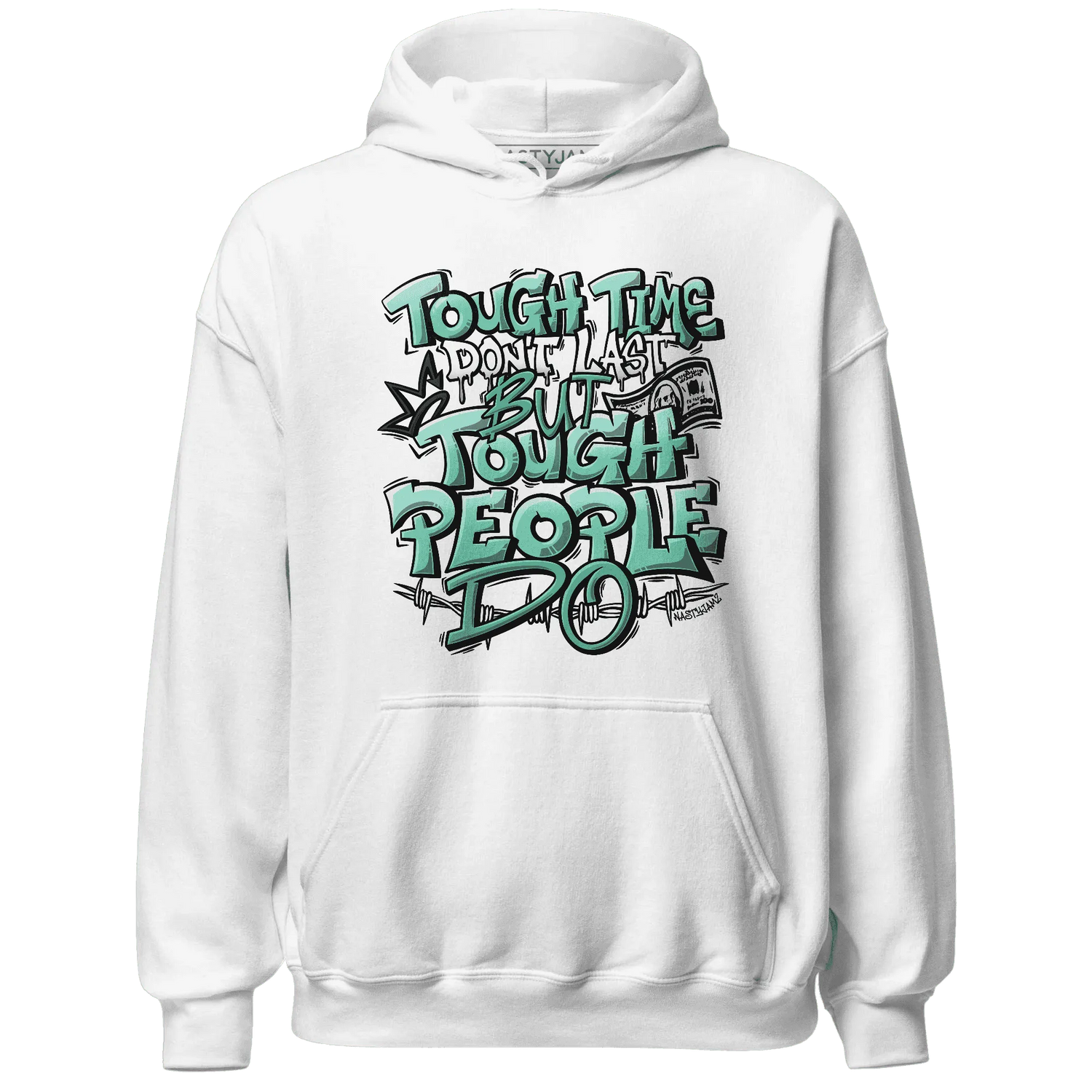 High-OG-Green-Glow-1s-Hoodie-Match-Tough-People-Never-Fall