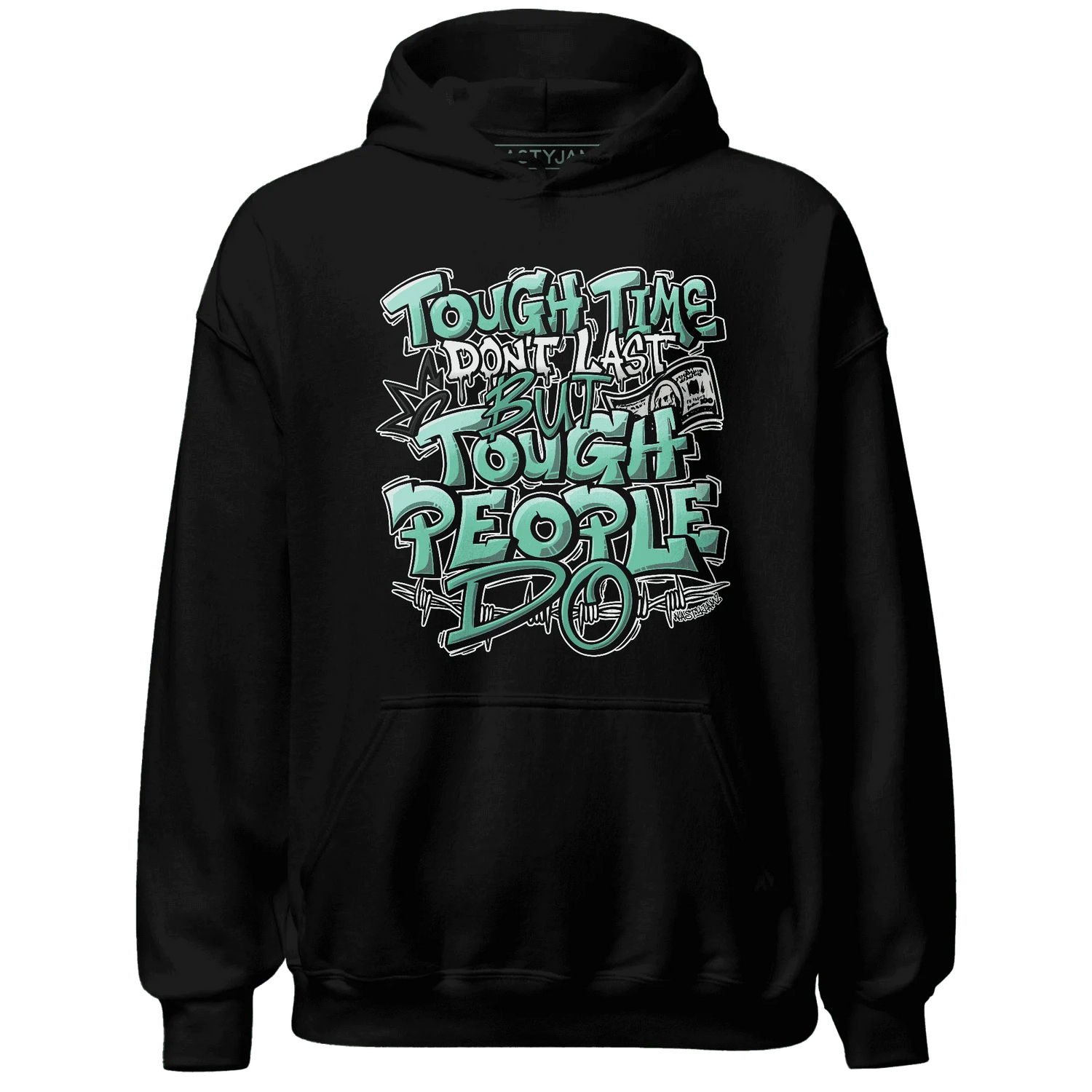 High-OG-Green-Glow-1s-Hoodie-Match-Tough-People-Never-Fall
