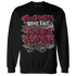 High-White-Team-Red-1s-Sweatshirt-Match-Tough-People-Never-Fall