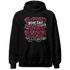 High-White-Team-Red-1s-Hoodie-Match-Tough-People-Never-Fall