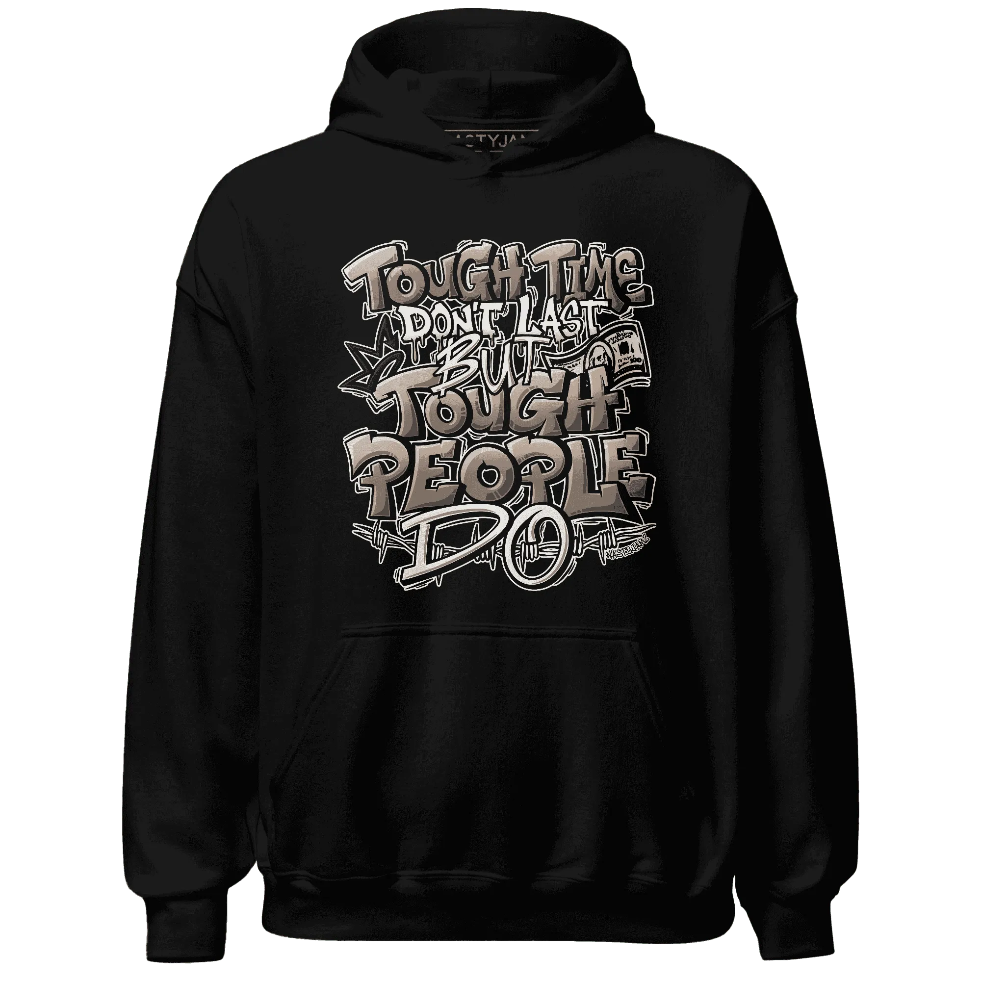 NastyJamz-Low-Mocha-1s-Hoodie-Match-Tough-People-Never-Fall
