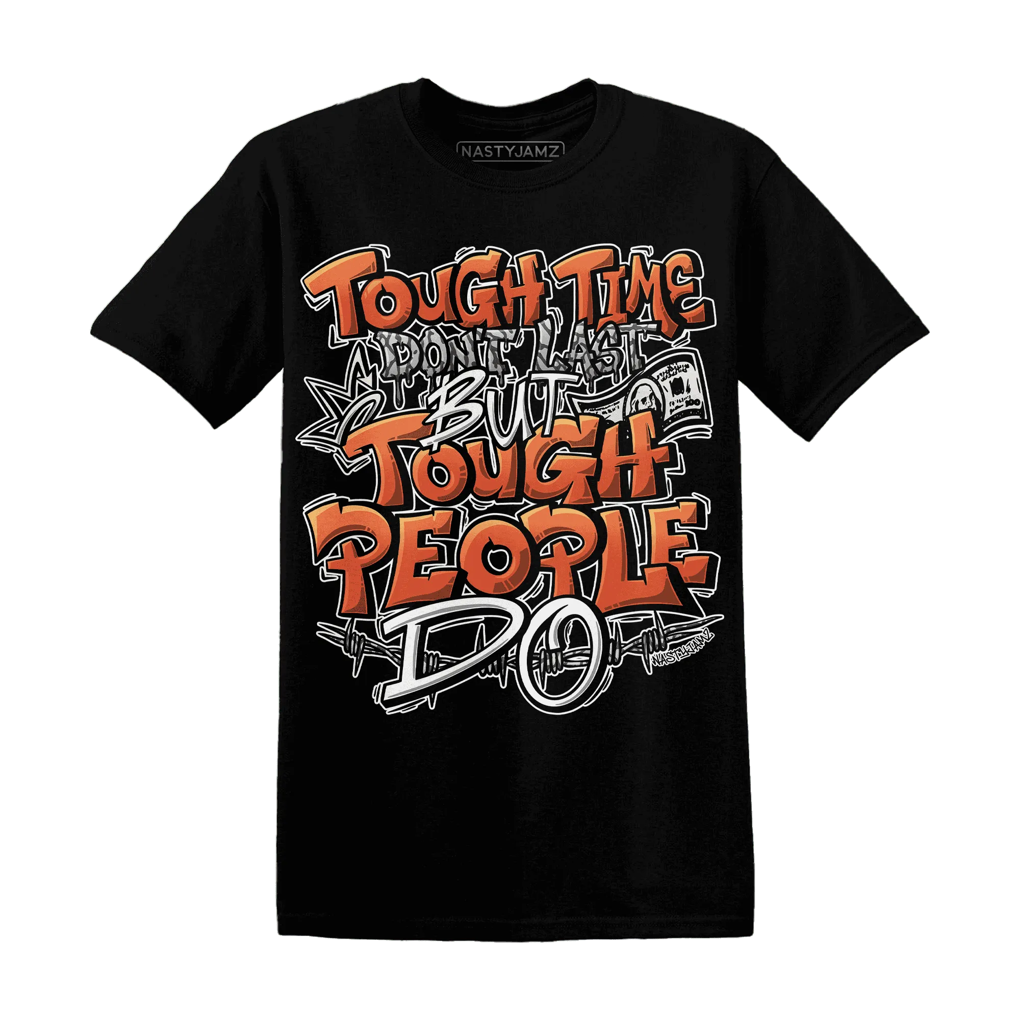 Georgia-Peach-3s-T-Shirt-Match-Tough-People-Never-Fall