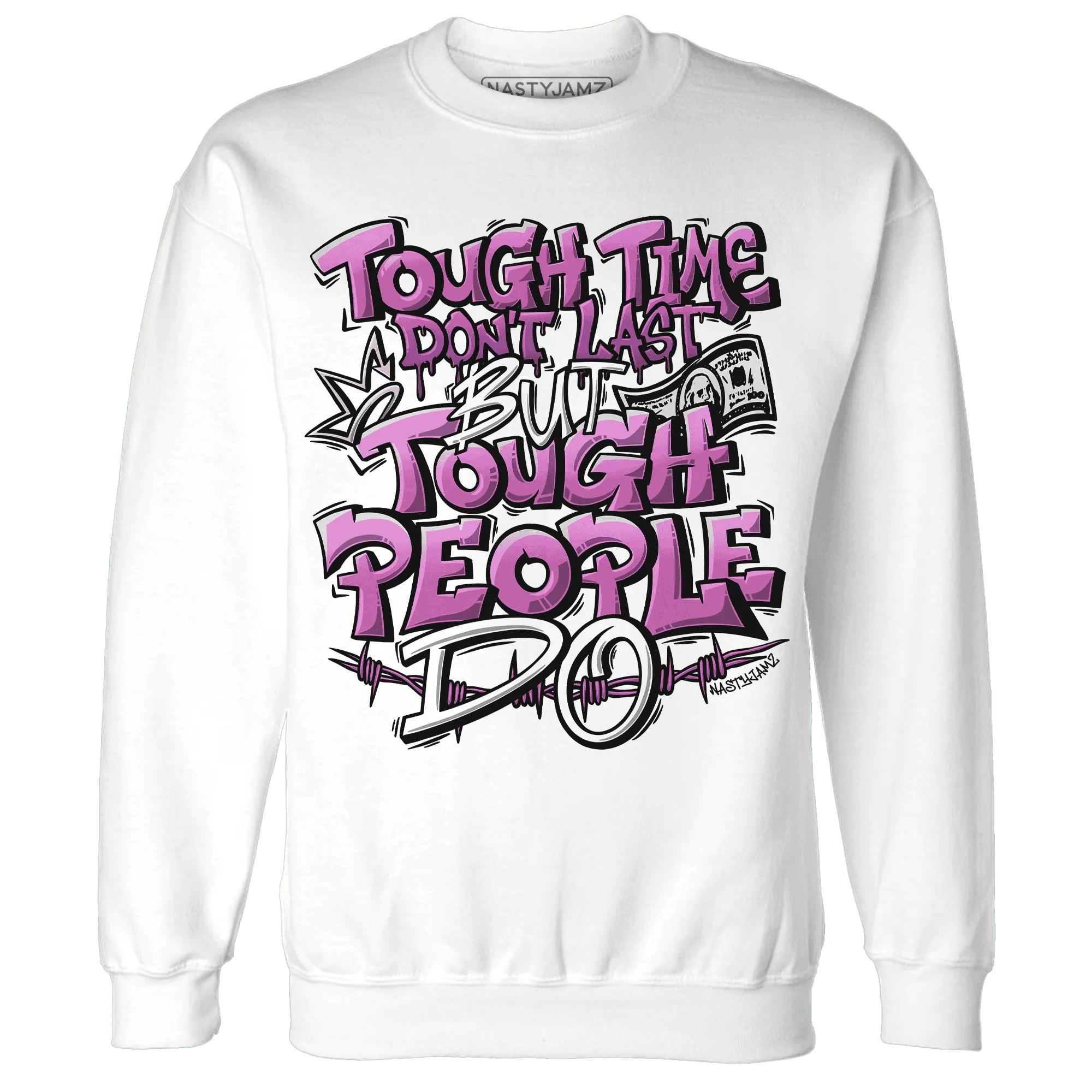 GS-Hyper-Violet-4s-Sweatshirt-Match-Tough-People-Never-Fall