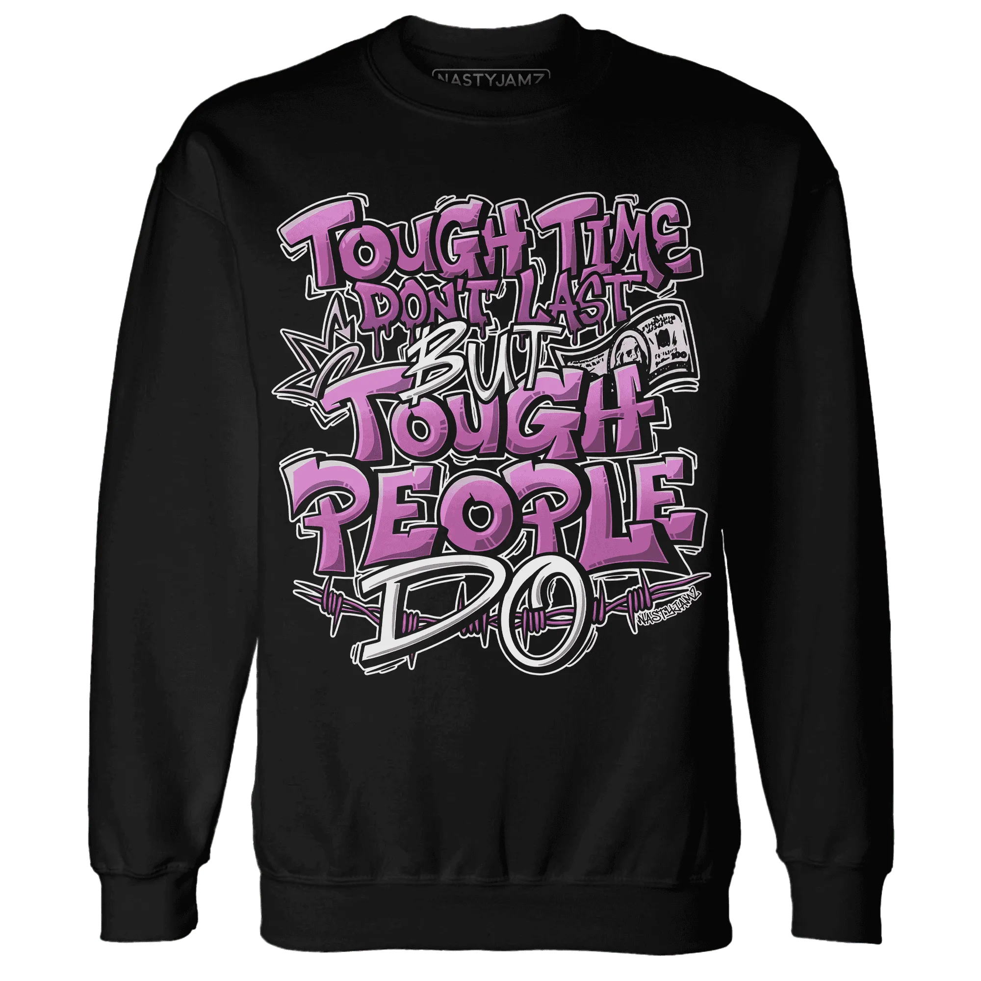 GS-Hyper-Violet-4s-Sweatshirt-Match-Tough-People-Never-Fall