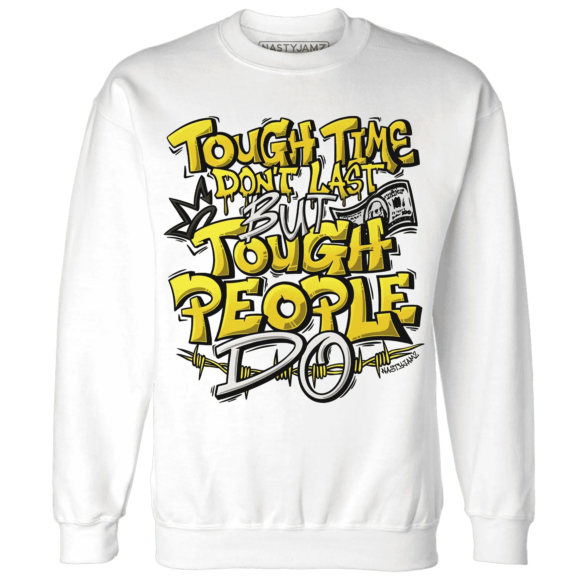 Vivid-Sulfur-4s-Sweatshirt-Match-Tough-People-Never-Fall