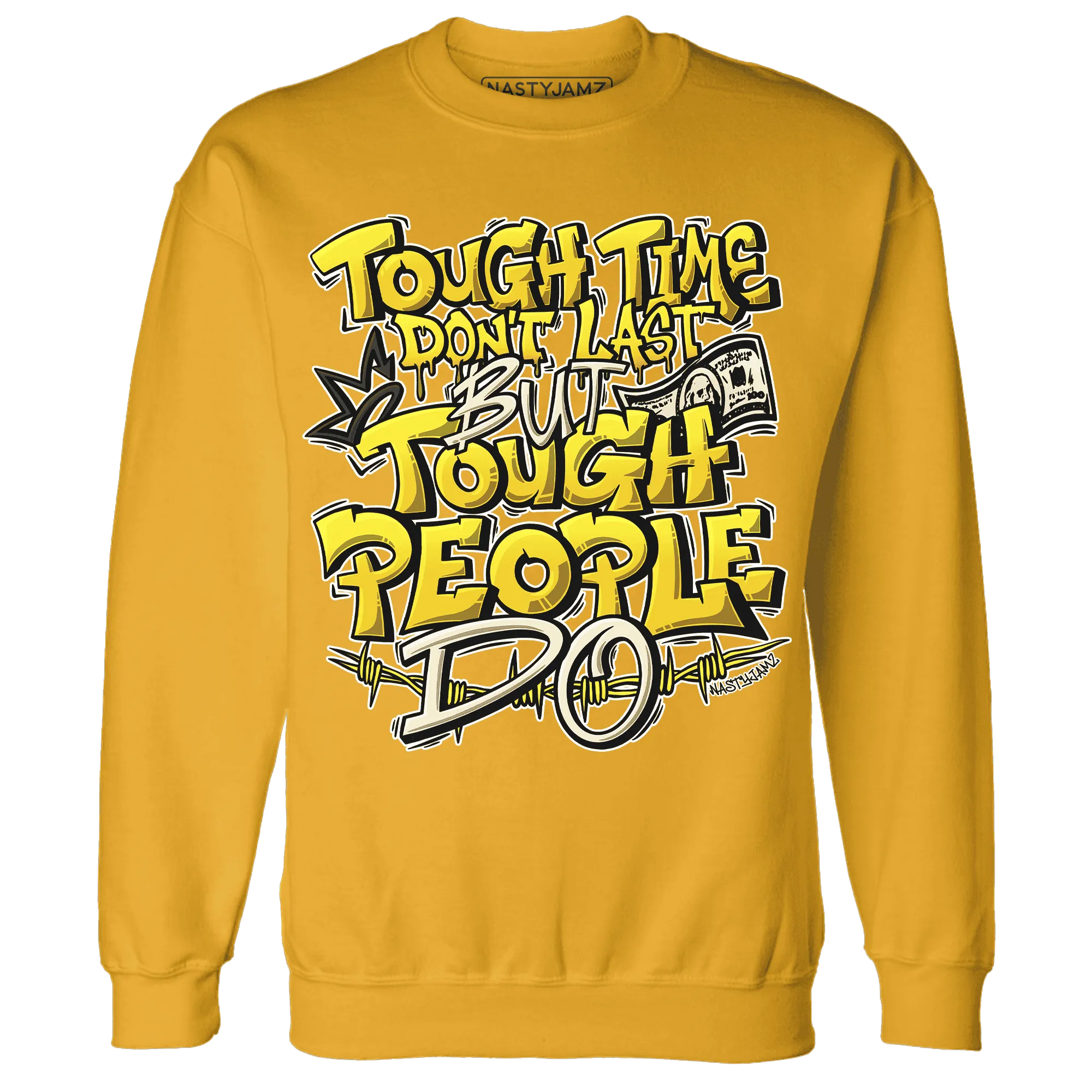 Vivid-Sulfur-4s-Sweatshirt-Match-Tough-People-Never-Fall