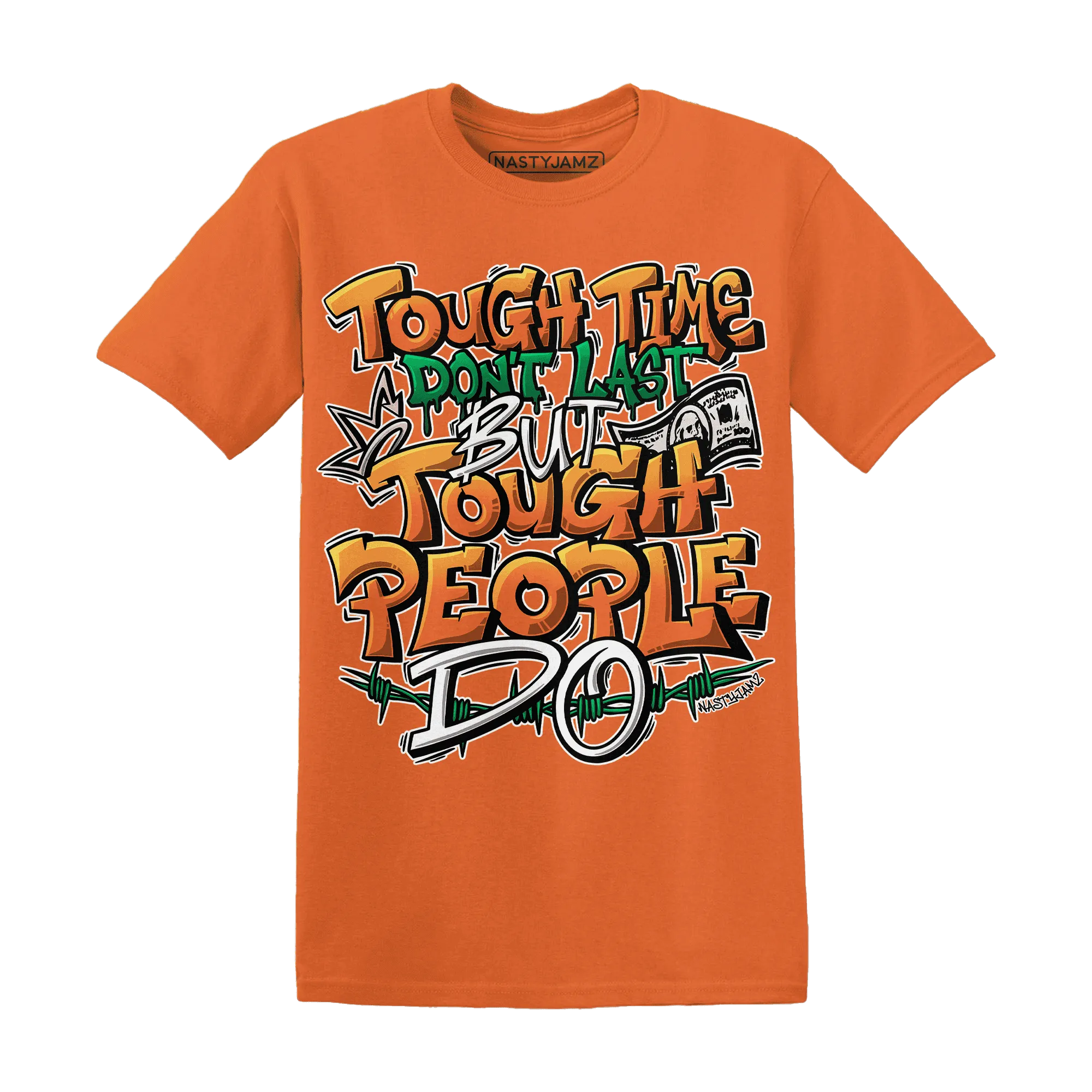 MAM-Hurricanes-5s-T-Shirt-Match-Tough-People-Never-Fall