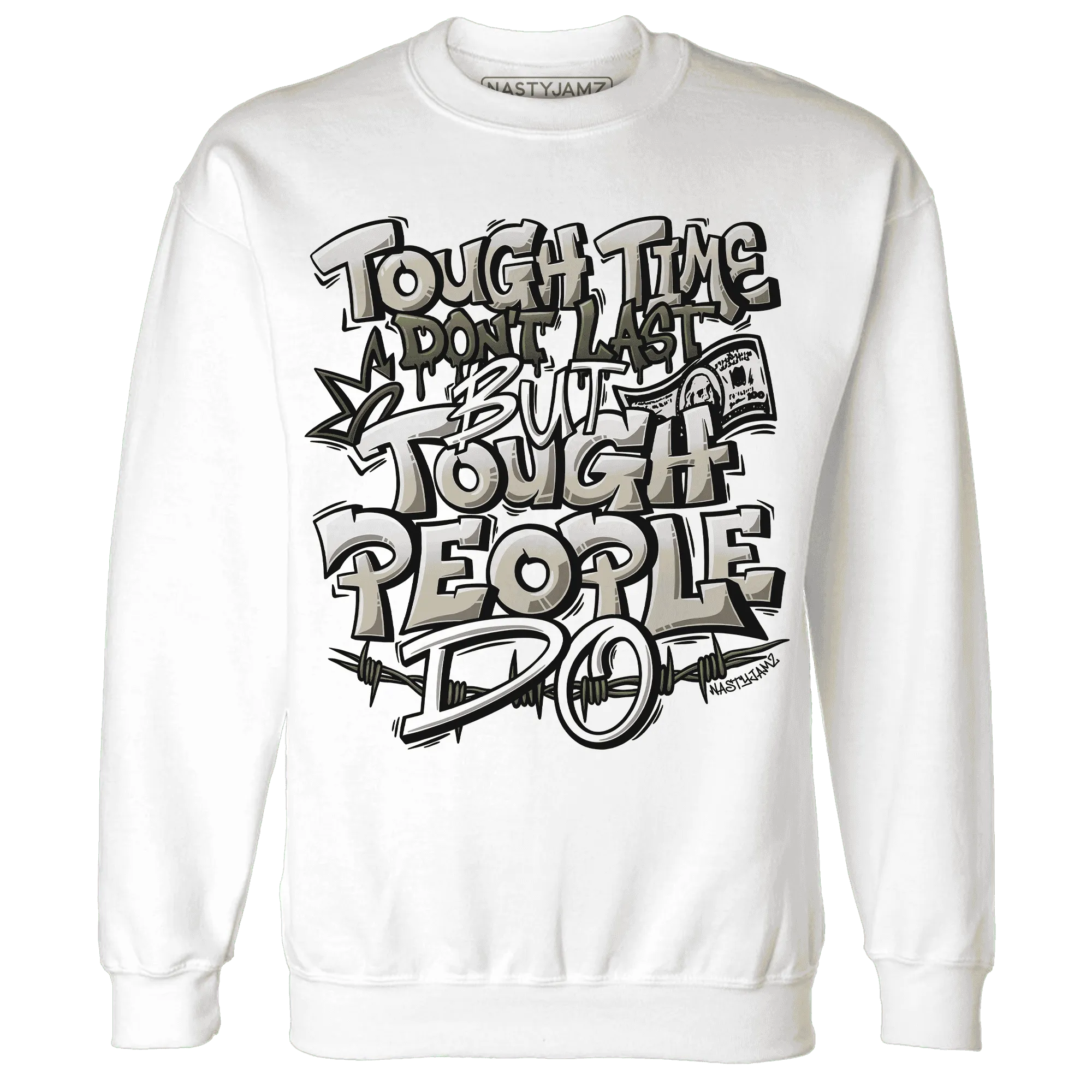 AM-1-Essential-Premium-NastyJamz-Sweatshirt-Match-Tough-People-Never-Fall
