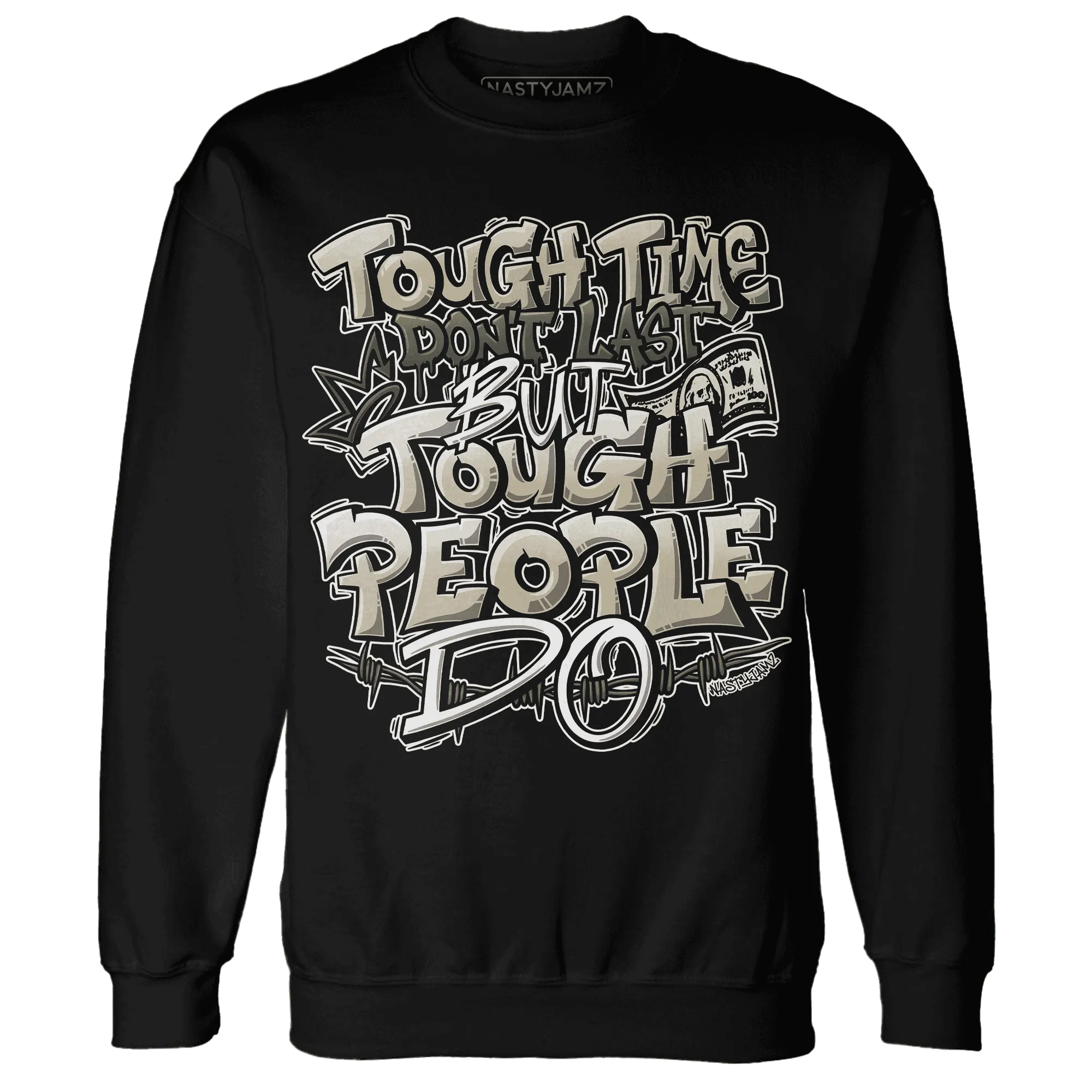 AM-1-Essential-Premium-NastyJamz-Sweatshirt-Match-Tough-People-Never-Fall