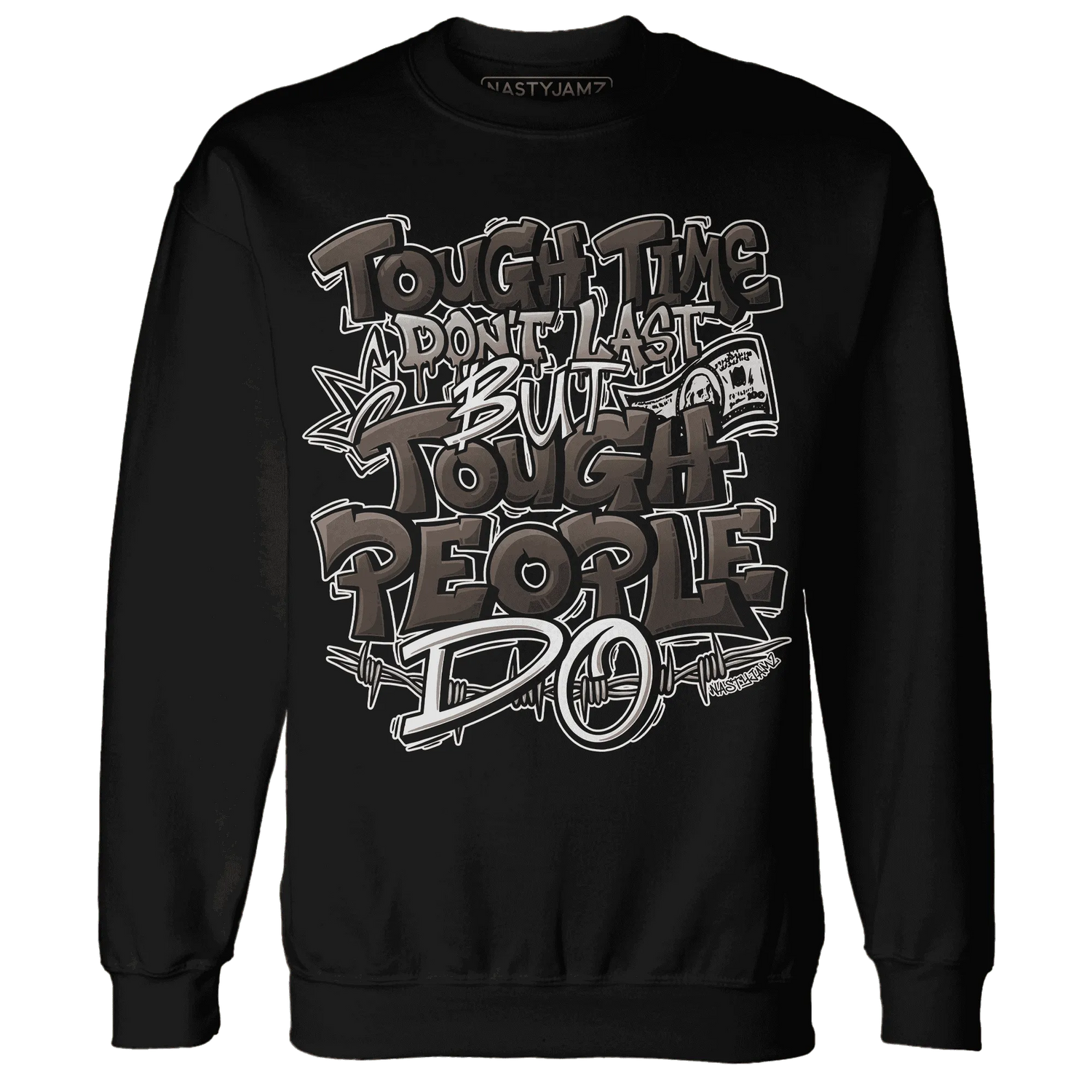 Dunk-Low-Baroque-Brown-Sweatshirt-Match-Tough-People-Never-Fall