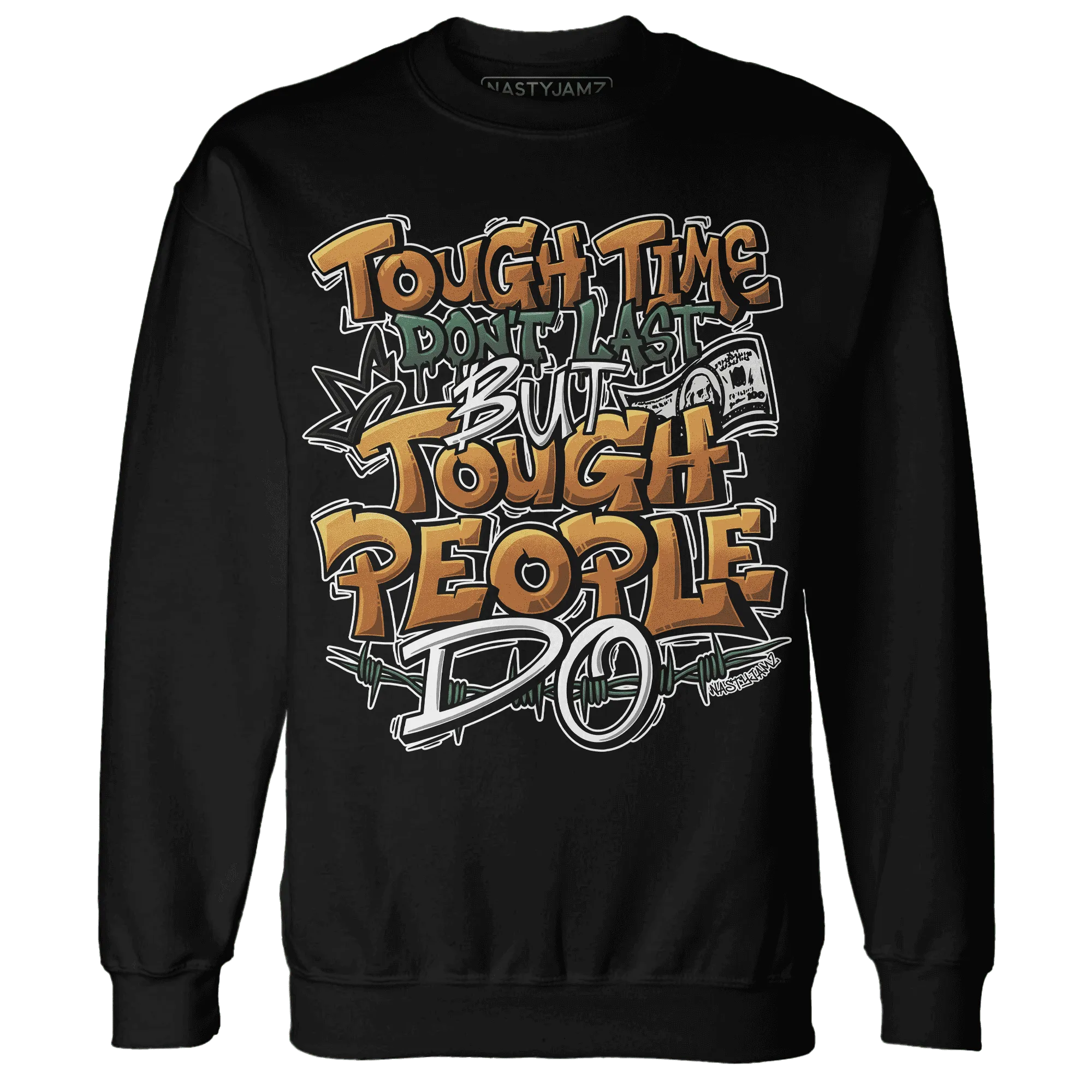 Dunk-Low-Ceramic-NastyJamz-Sweatshirt-Match-Tough-People-Never-Fall