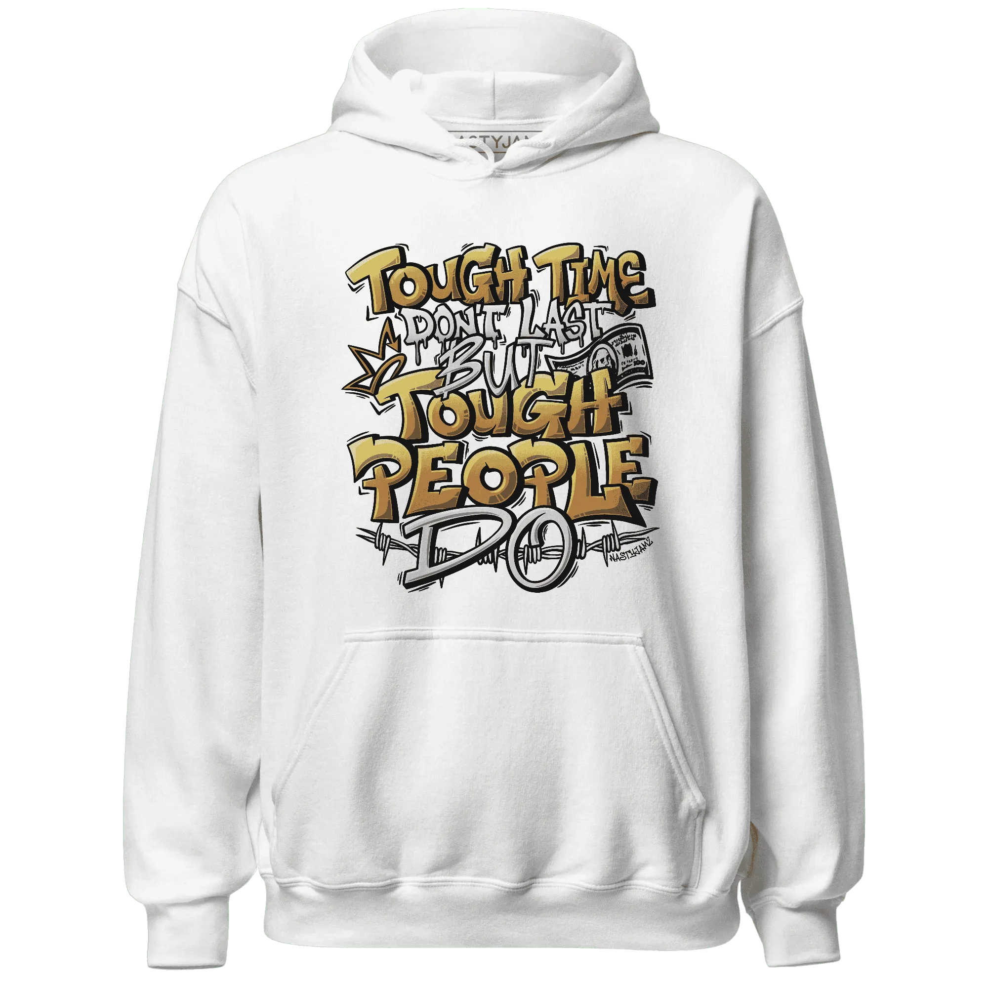 Dunk-Low-Retro-Wheat-Orange-NastyJamz-Hoodie-Match-Tough-People-Never-Fall