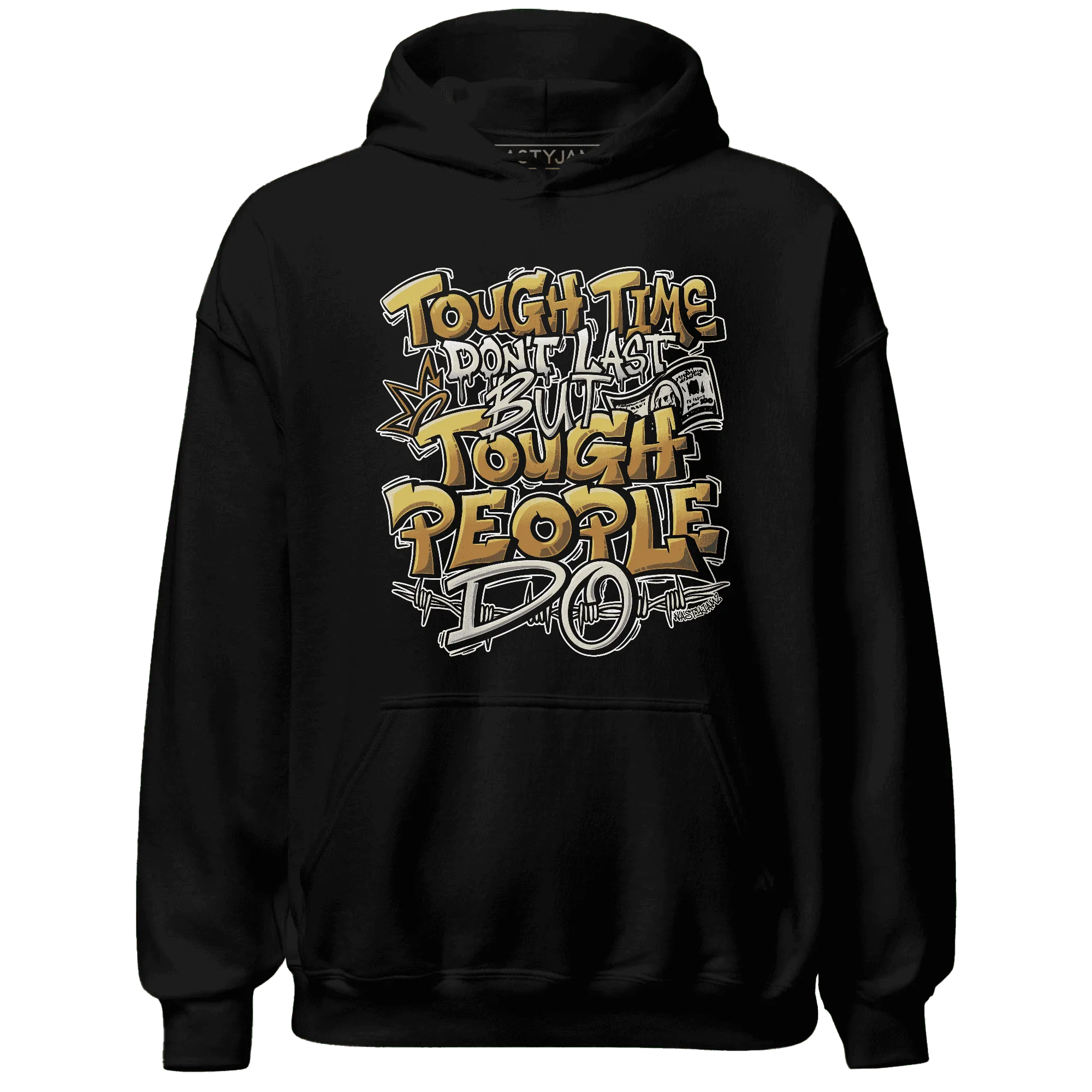 Dunk-Low-Retro-Wheat-Orange-NastyJamz-Hoodie-Match-Tough-People-Never-Fall