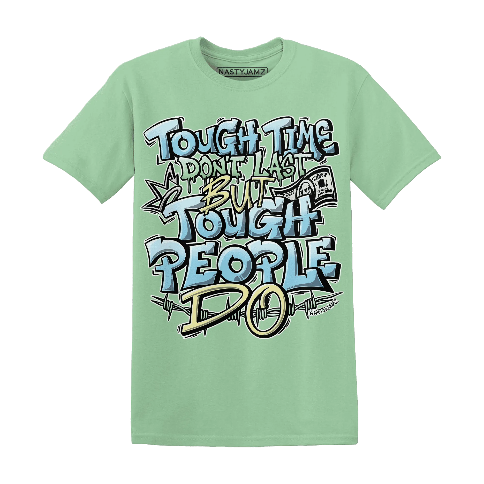 Dunk-Verdy-Visty-NastyJamz-T-Shirt-Match-Tough-People-Never-Fall