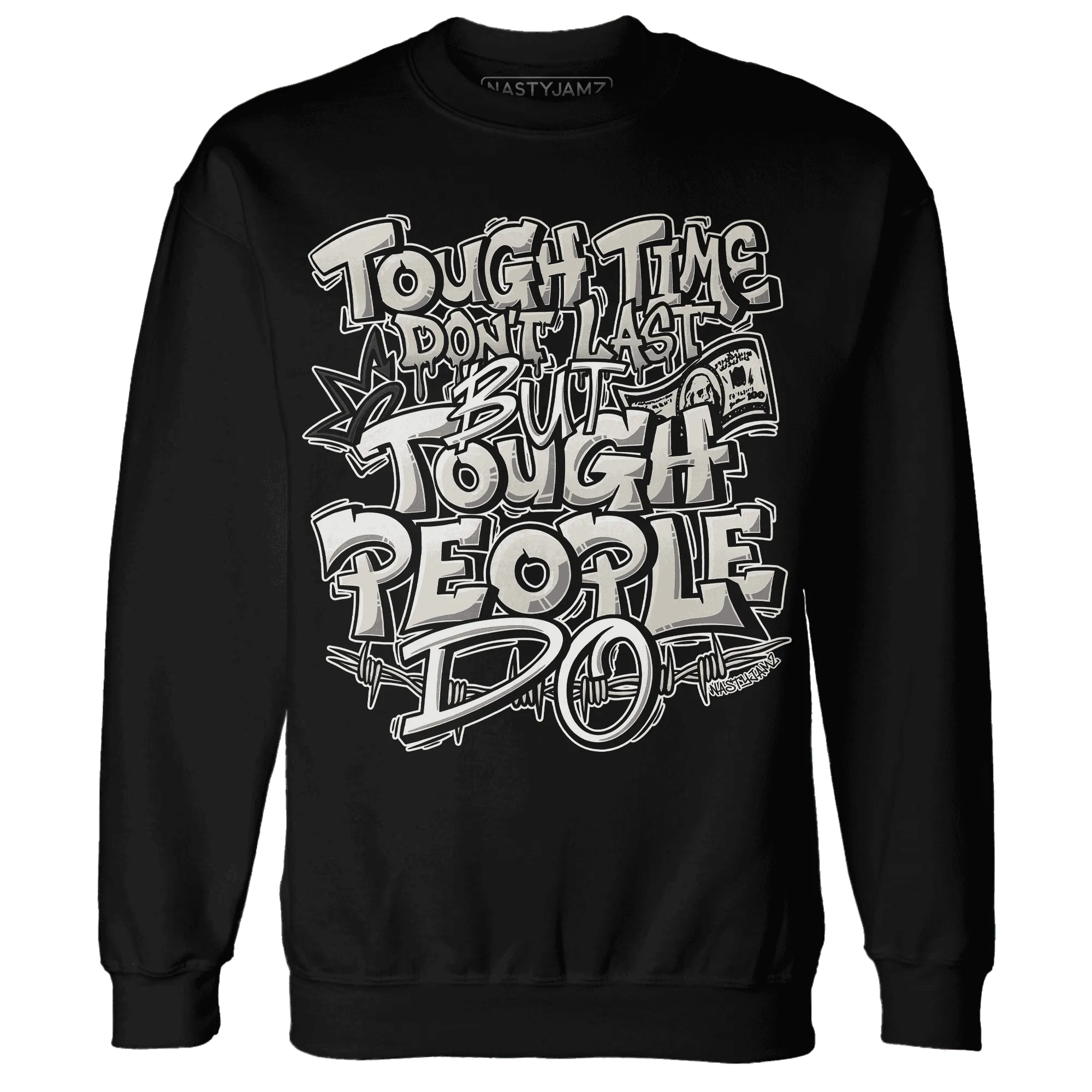 Gratitude-11s-Sweatshirt-Match-Tough-People-Never-Fall