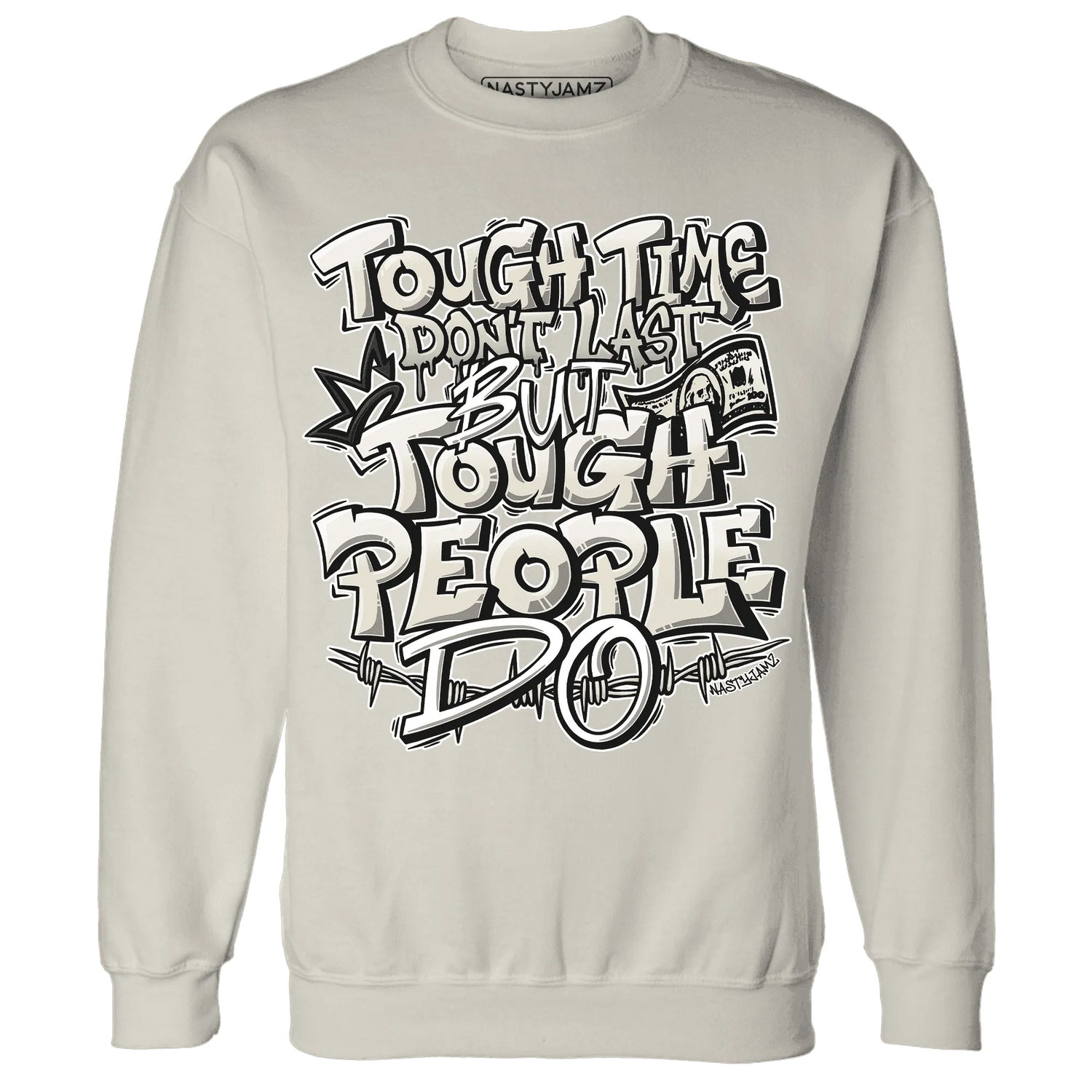 Gratitude-11s-Sweatshirt-Match-Tough-People-Never-Fall