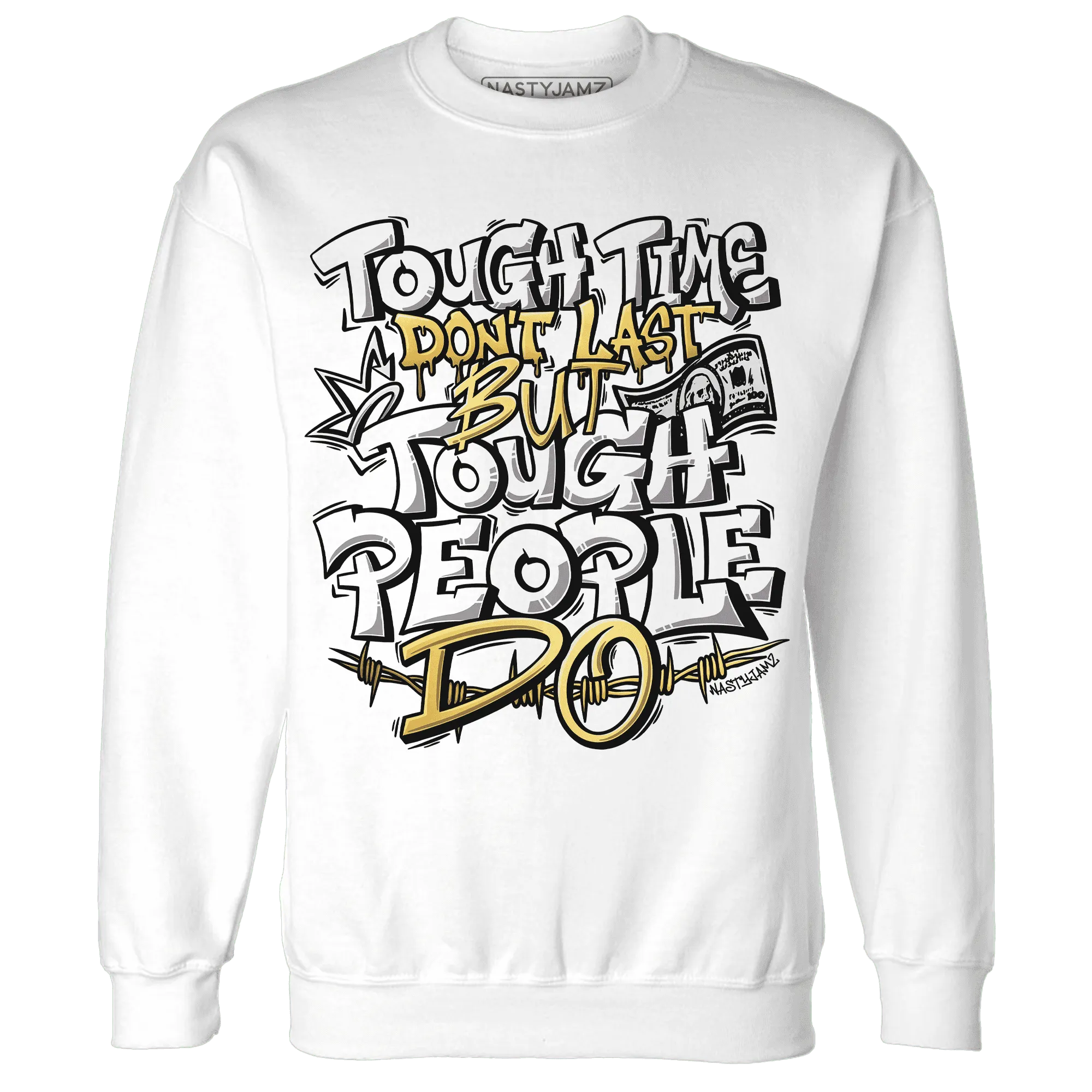 Sail-4s-Sweatshirt-Match-Tough-People-Never-Fall