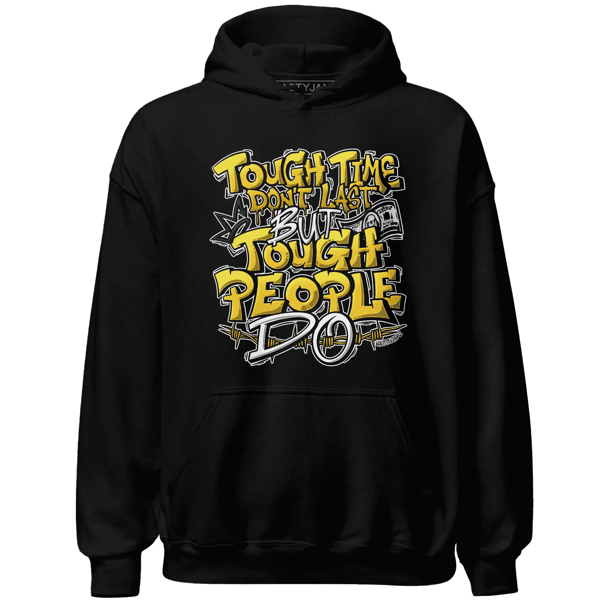 Yellow-Ochre-6s-Hoodie-Match-Tough-People-Never-Fall