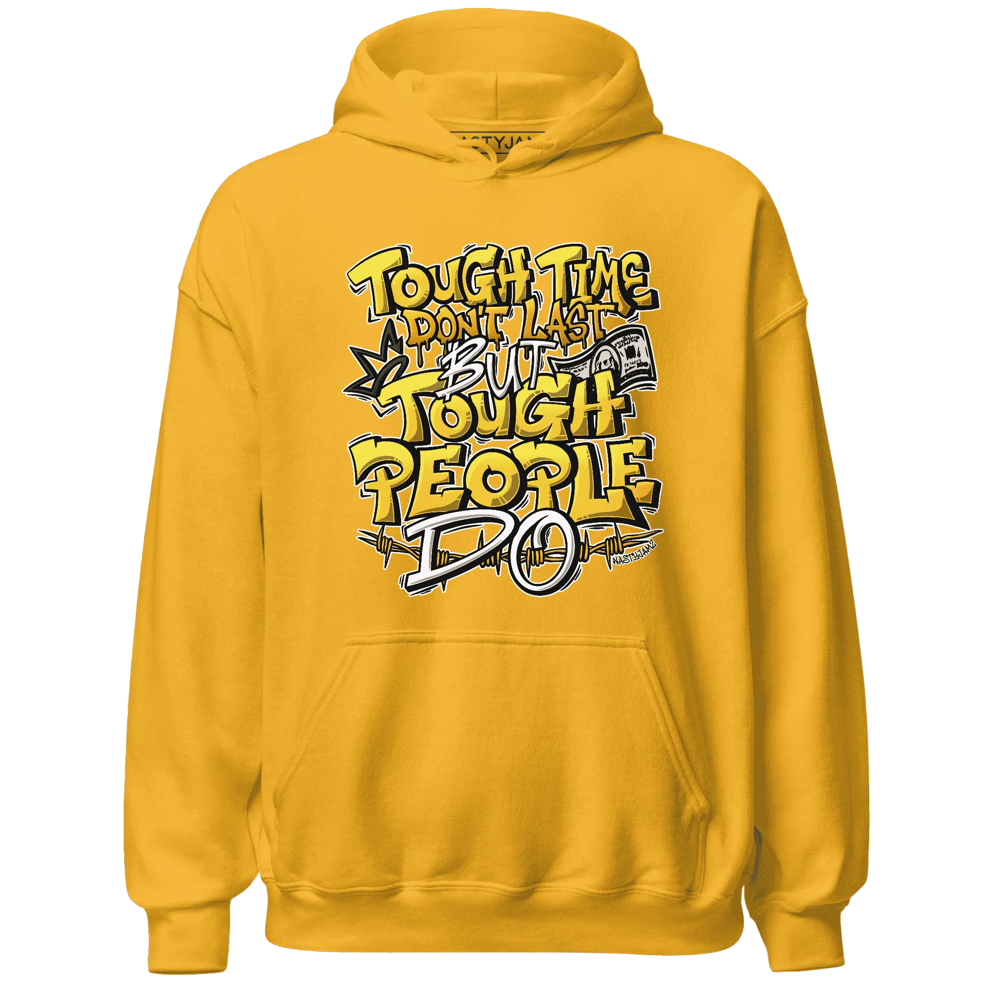 Yellow-Ochre-6s-Hoodie-Match-Tough-People-Never-Fall