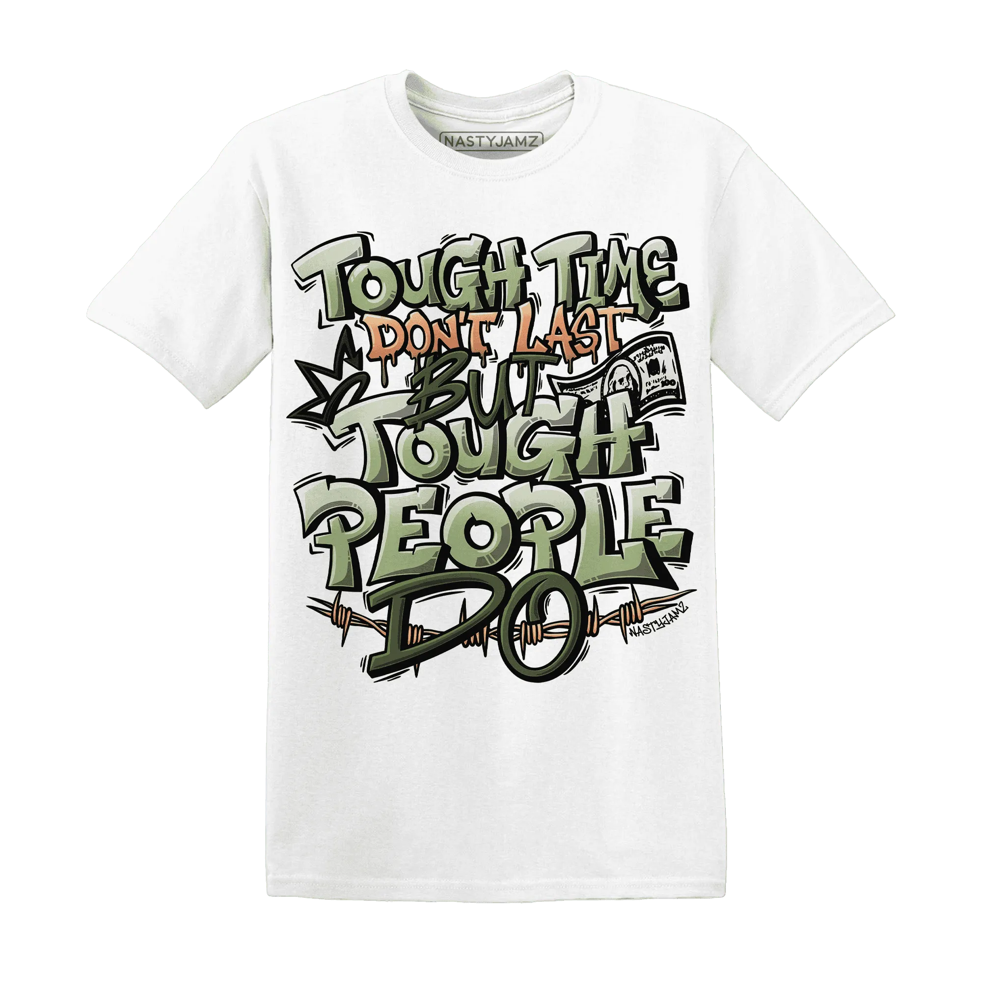 NastyJamz-VaporMax-Plus-Alligator-T-Shirt-Match-Tough-People-Never-Fall