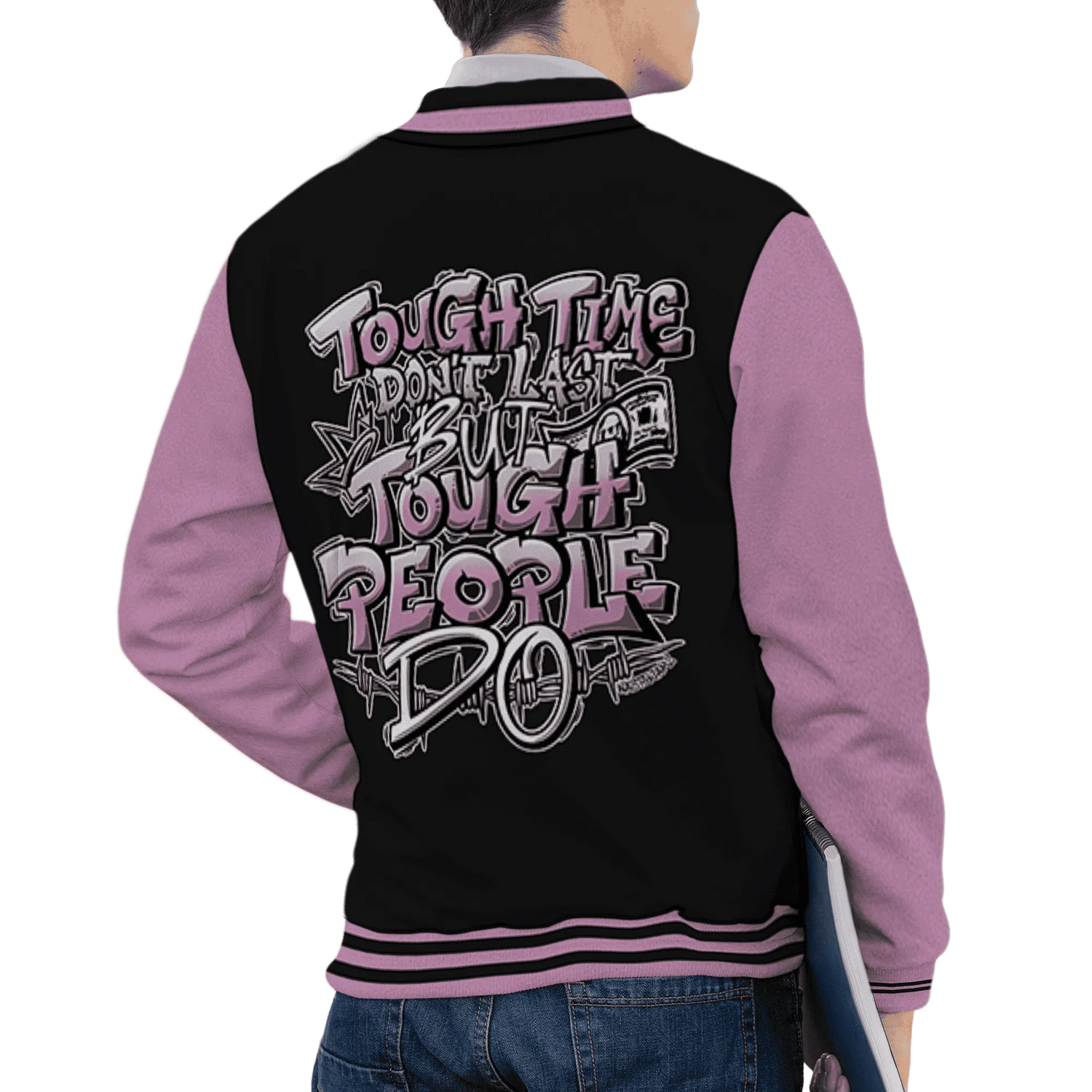 Orchid-Neutral-Grey-Black-White-4s-NastyJamz-Varsity-Match-Tough-People-Never-Fall