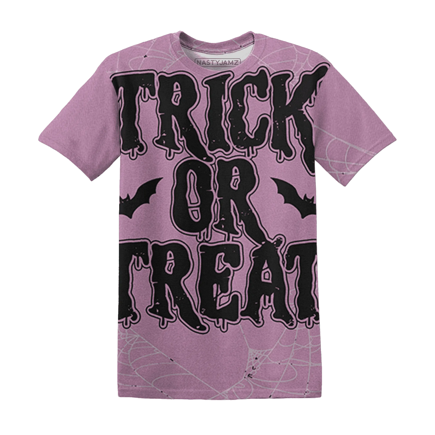 Orchid-Neutral-Grey-Black-White-4s-NastyJamz-T-Shirt-Match-Trick-Or-Treat-3D