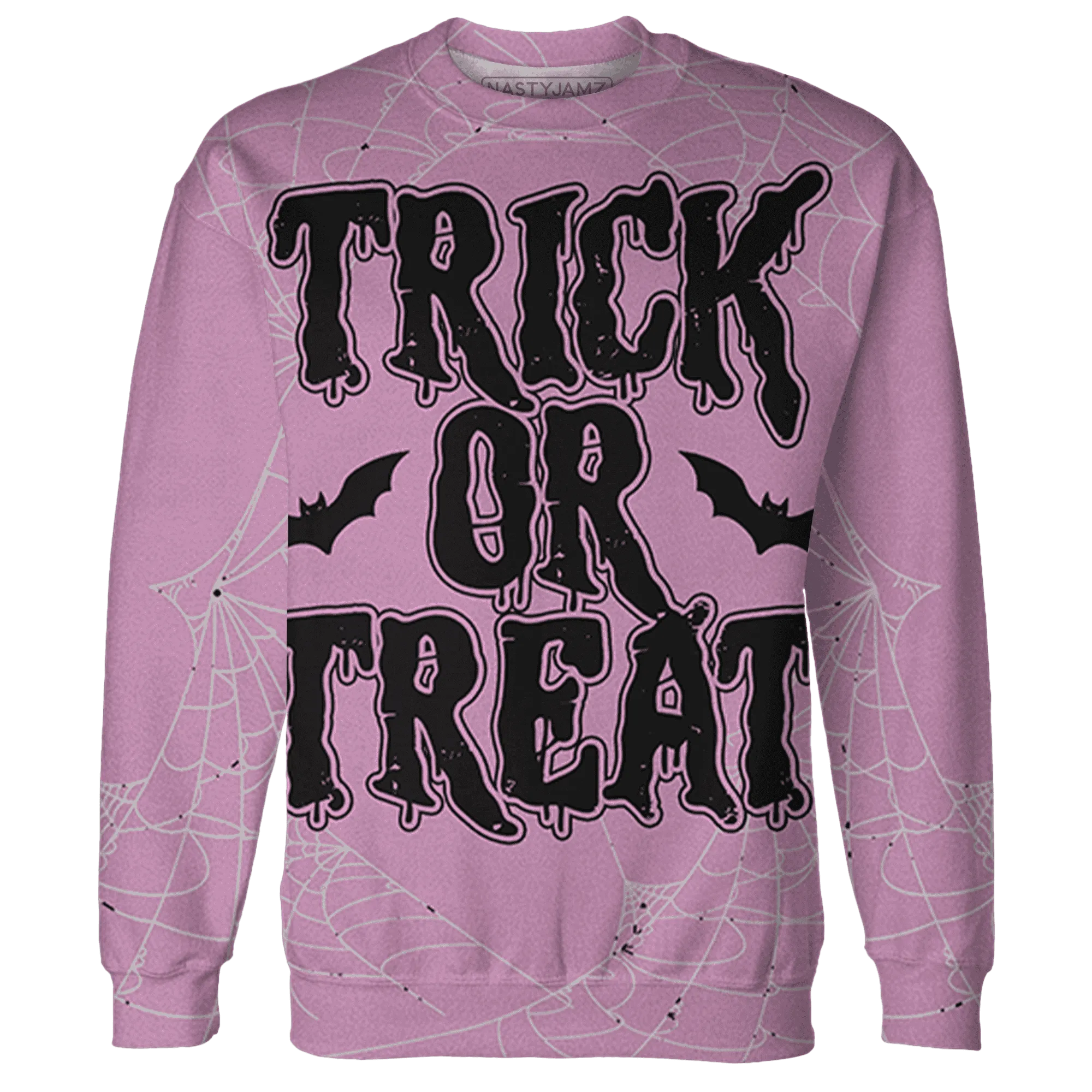 Orchid-Neutral-Grey-Black-White-4s-NastyJamz-Sweatshirt-Match-Trick-Or-Treat-3D