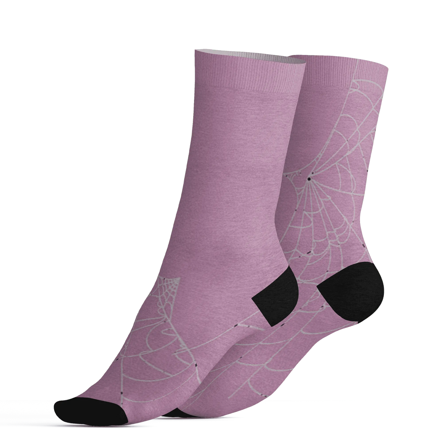 Orchid-Neutral-Grey-Black-White-4s-NastyJamz-Socks-Match-Trick-Or-Treat-3D