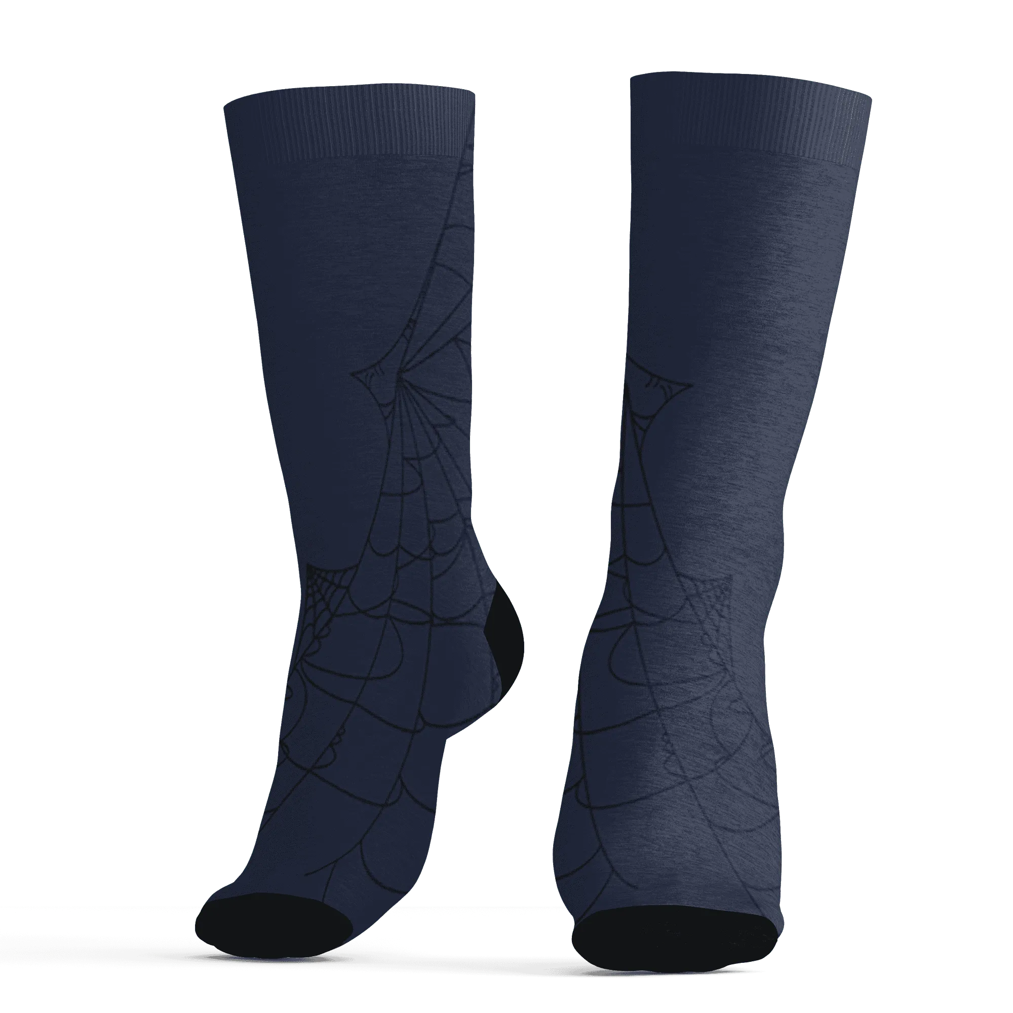 VaporMax-Plus-Midnight-Navy-White-Metallic-Silver-NastyJamz-Socks-Match-Trick-Or-Treat-3D