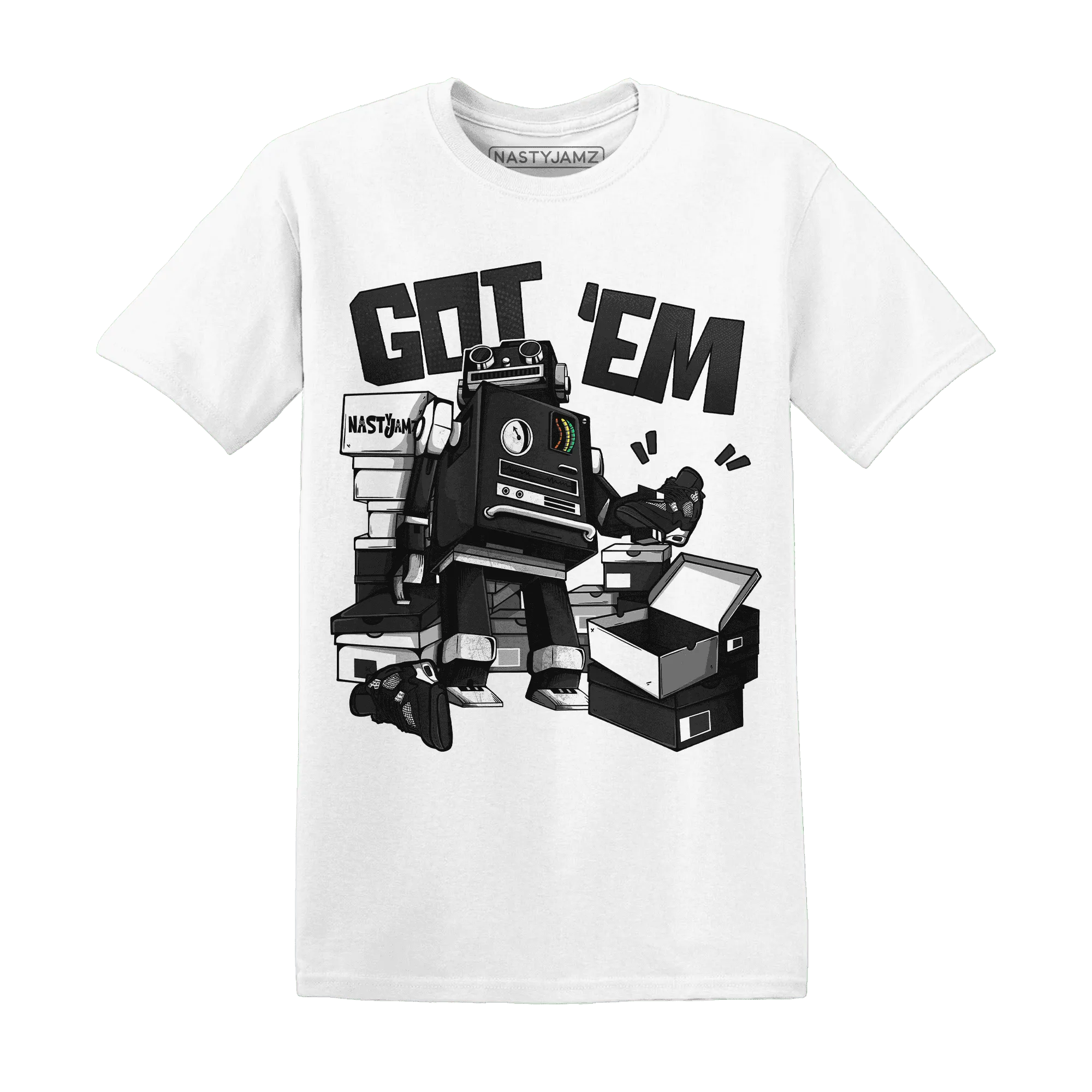 White-Thunder-4s-T-Shirt-Match-Trooper-Got-Em