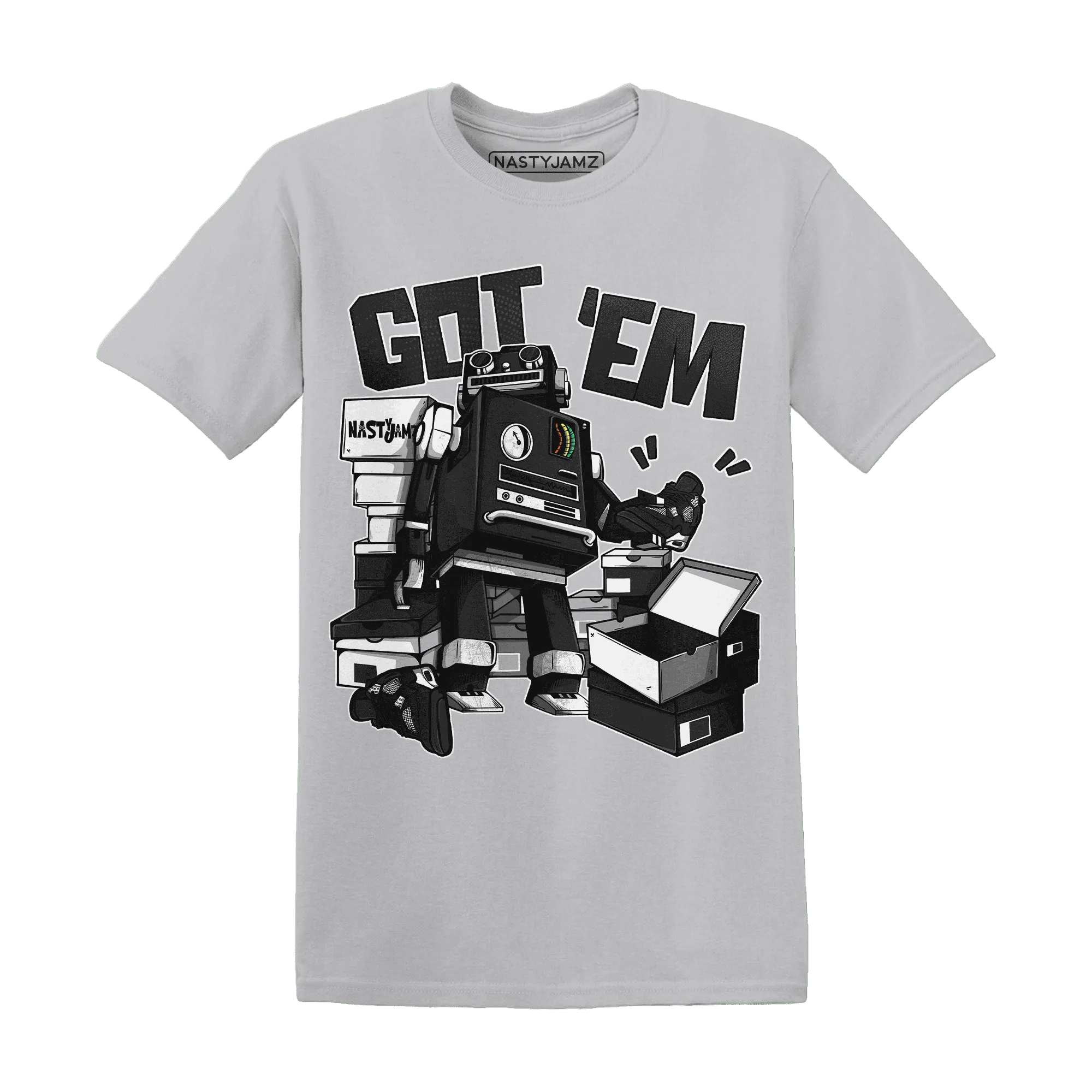 White-Thunder-4s-T-Shirt-Match-Trooper-Got-Em