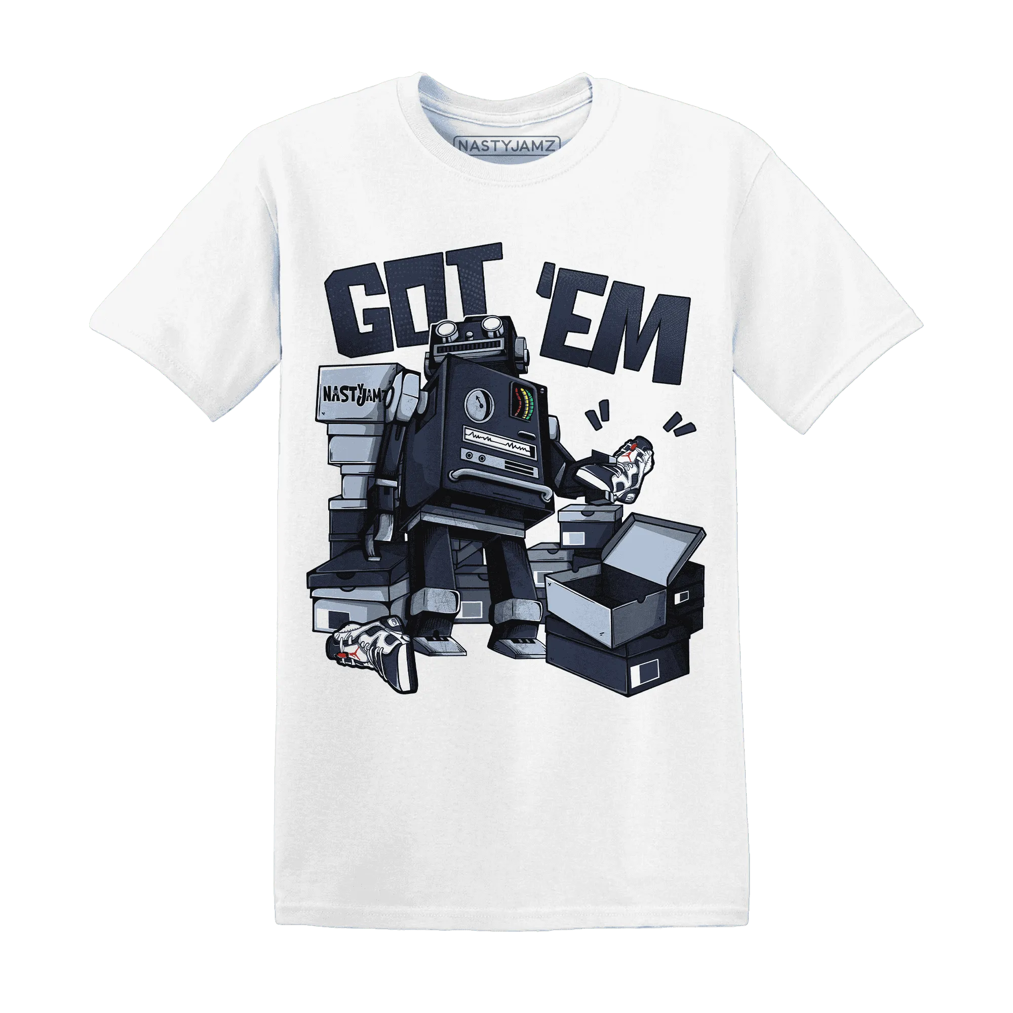 White-Navy-6s-T-Shirt-Match-Trooper-Got-Em