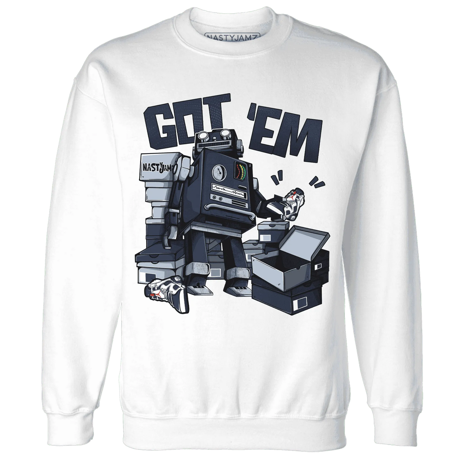 White-Navy-6s-Sweatshirt-Match-Trooper-Got-Em