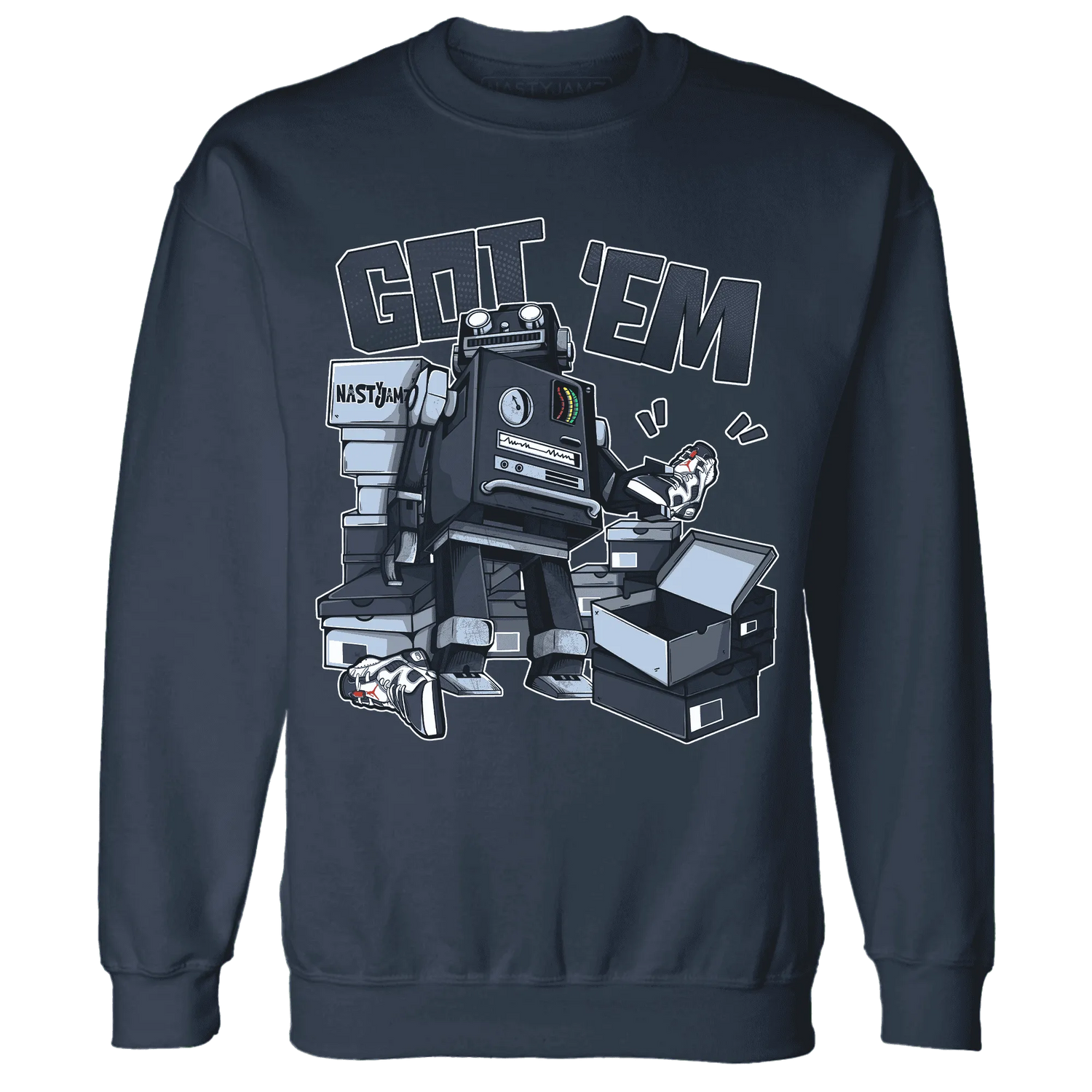 White-Navy-6s-Sweatshirt-Match-Trooper-Got-Em
