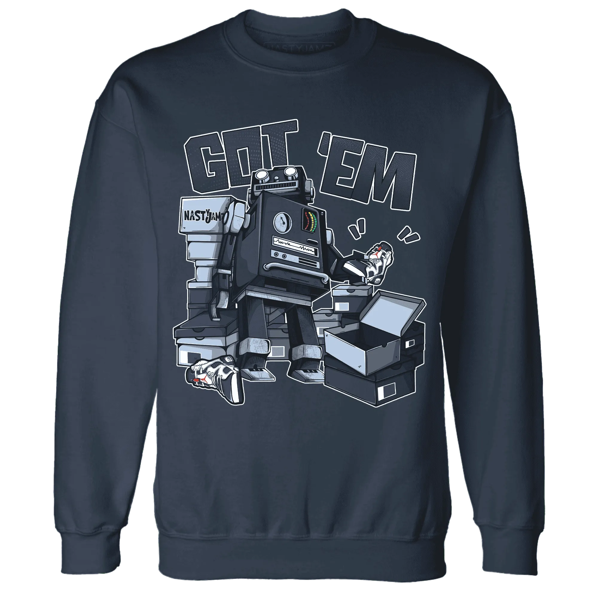 White-Navy-6s-Sweatshirt-Match-Trooper-Got-Em