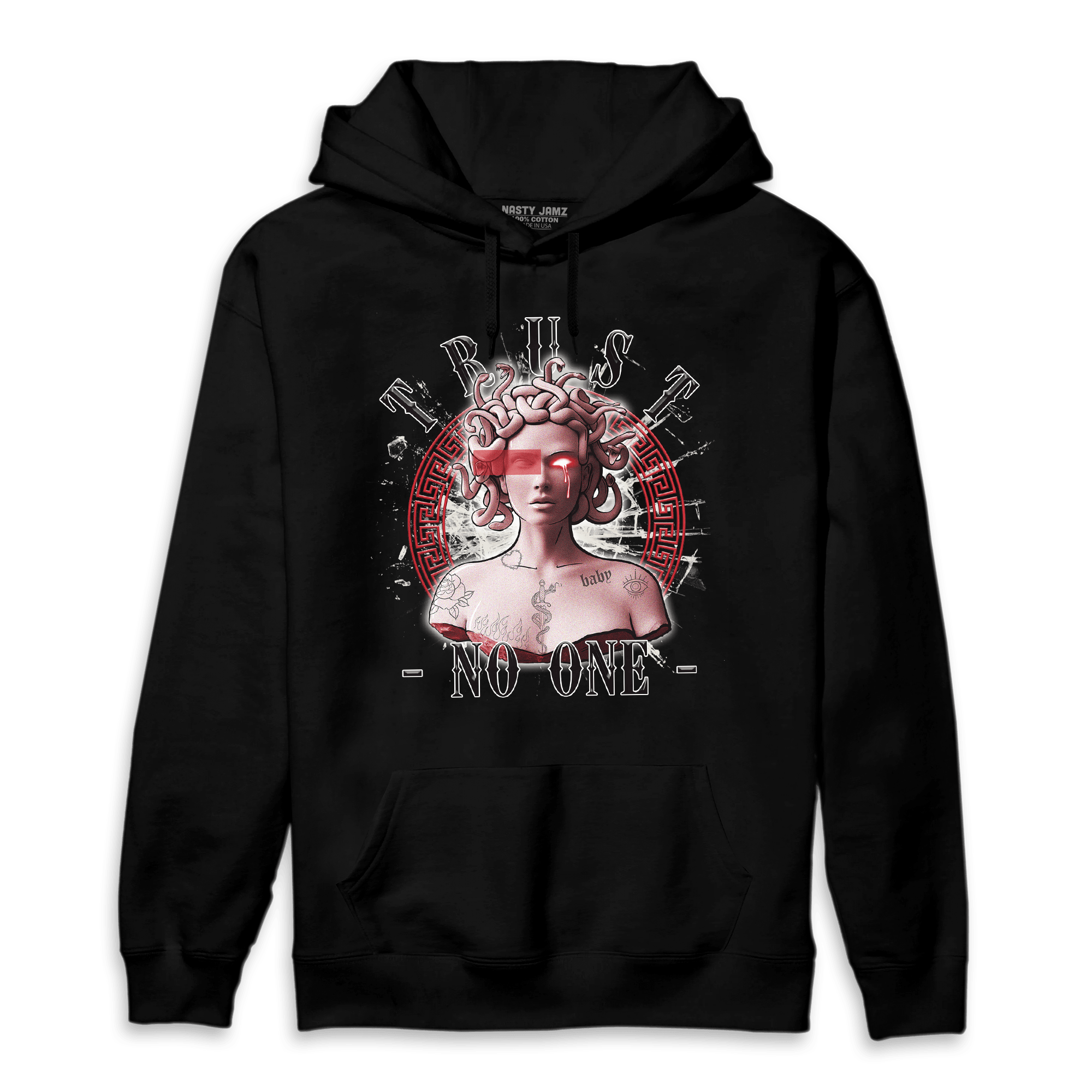 Low OG Trophy Room 1s Hoodie Match Trust No One Medusa - NastyJamz