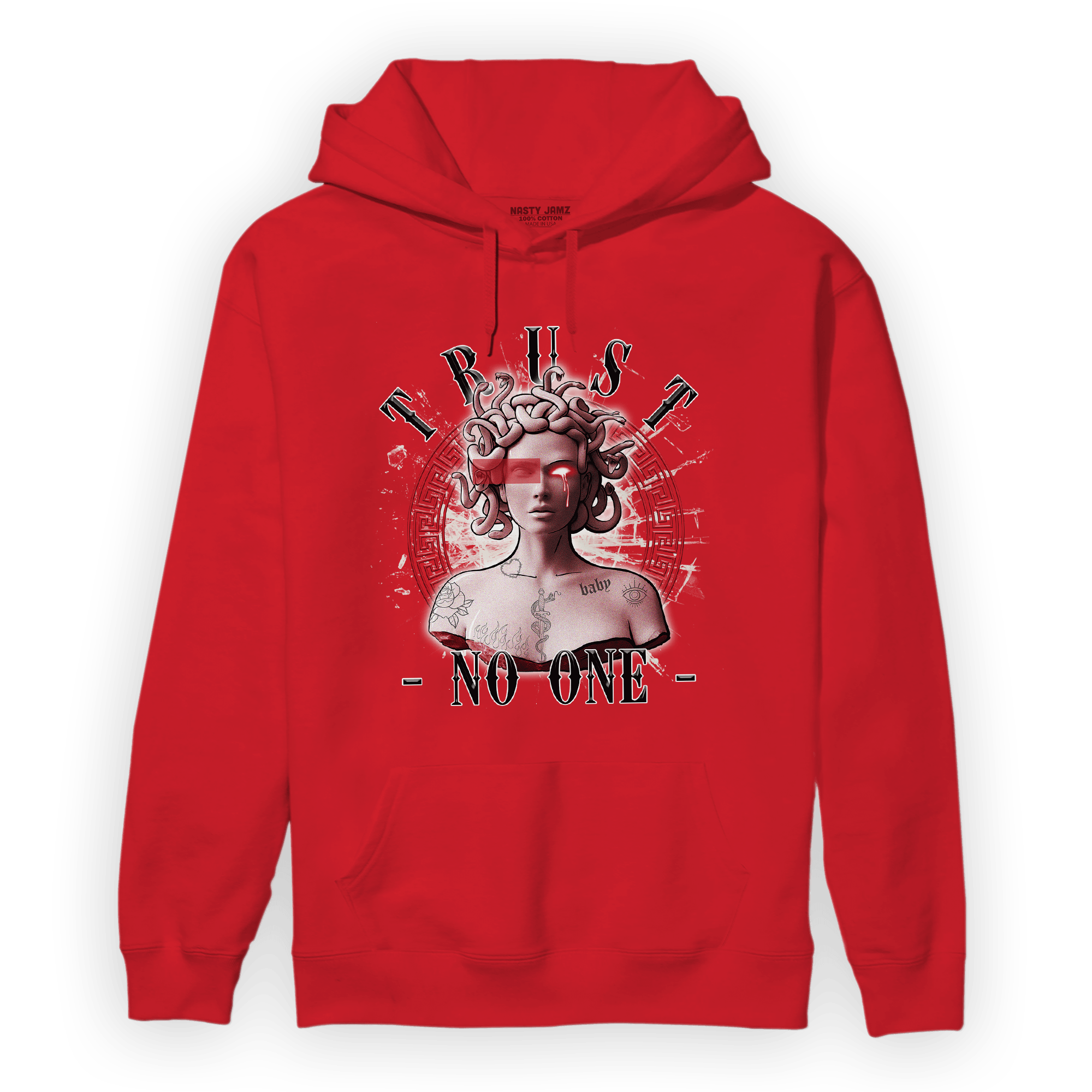 Low OG Trophy Room 1s Hoodie Match Trust No One Medusa - NastyJamz