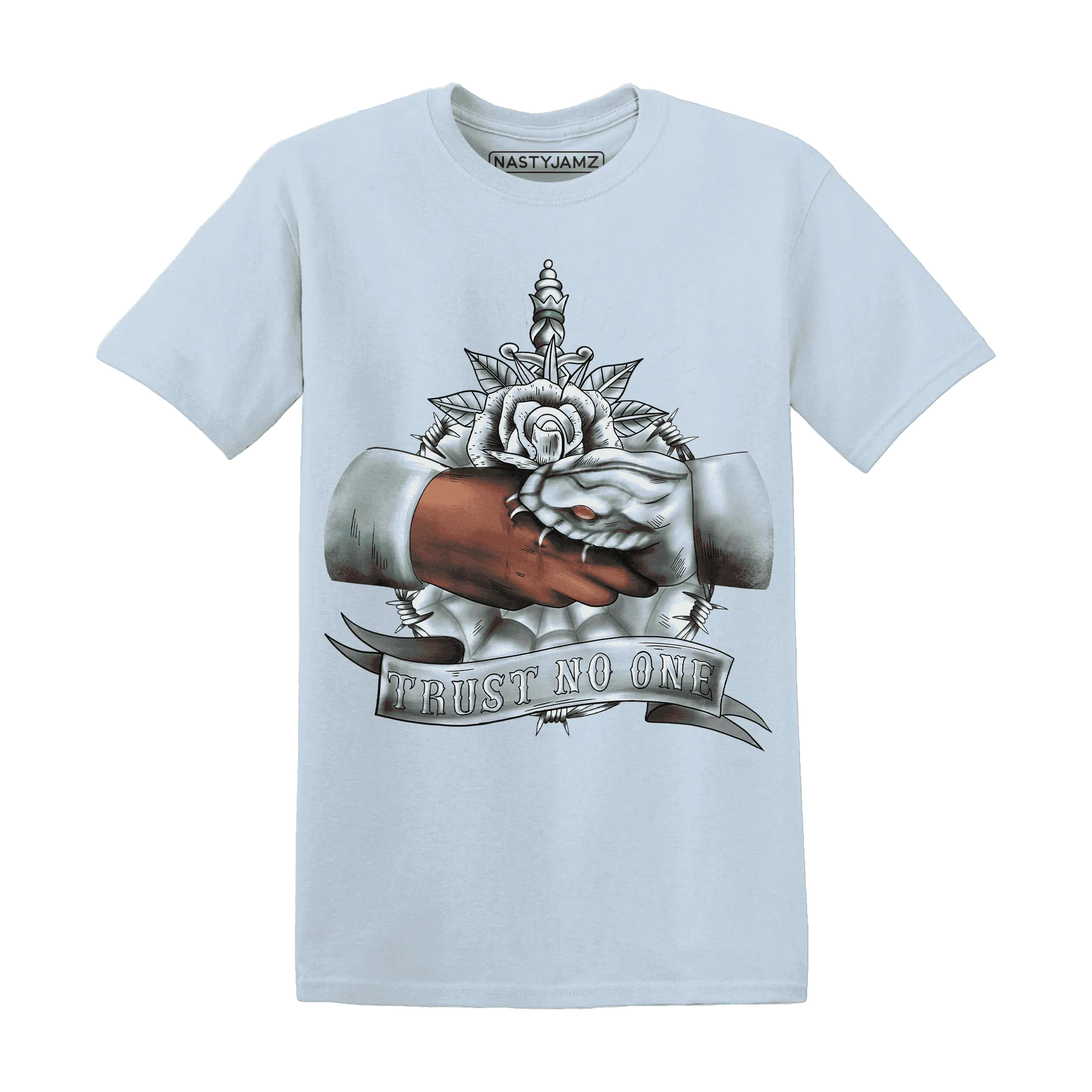 NastyJamz-AF-1-Low-Jade-Ice-White-T-Shirt-Match-Trust-No-One-Old-School