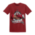 Retro Red Taxi 12s T Shirt Match Trust No One Old School - NastyJamz