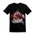 High White Team Red 1s T Shirt Match Trust No One Old School - NastyJamz