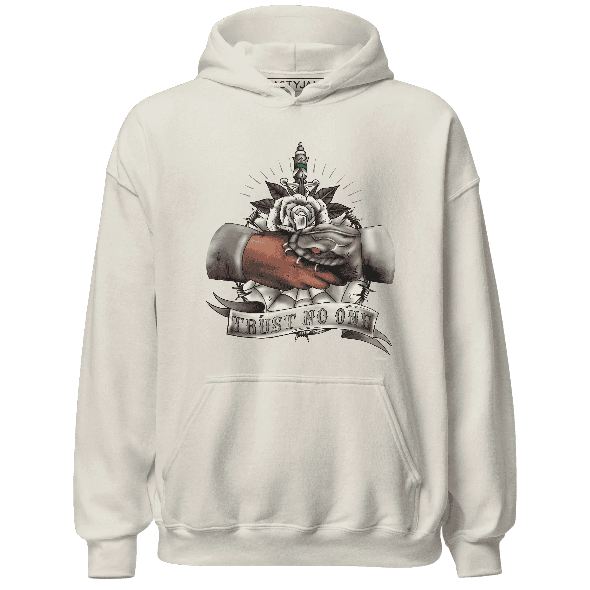 NastyJamz-Low-Mocha-1s-Hoodie-Match-Trust-No-One-Old-School