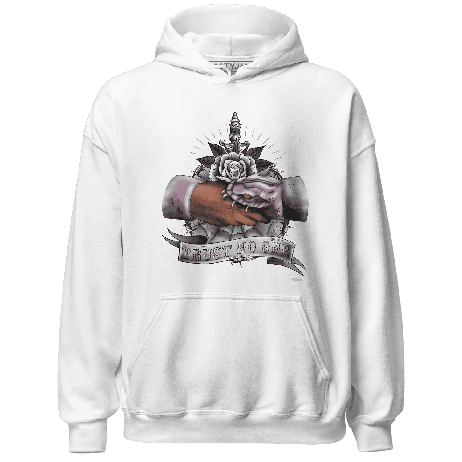 Orchid-Neutral-Grey-Black-White-4s-NastyJamz-Hoodie-Match-Trust-No-One-Old-School