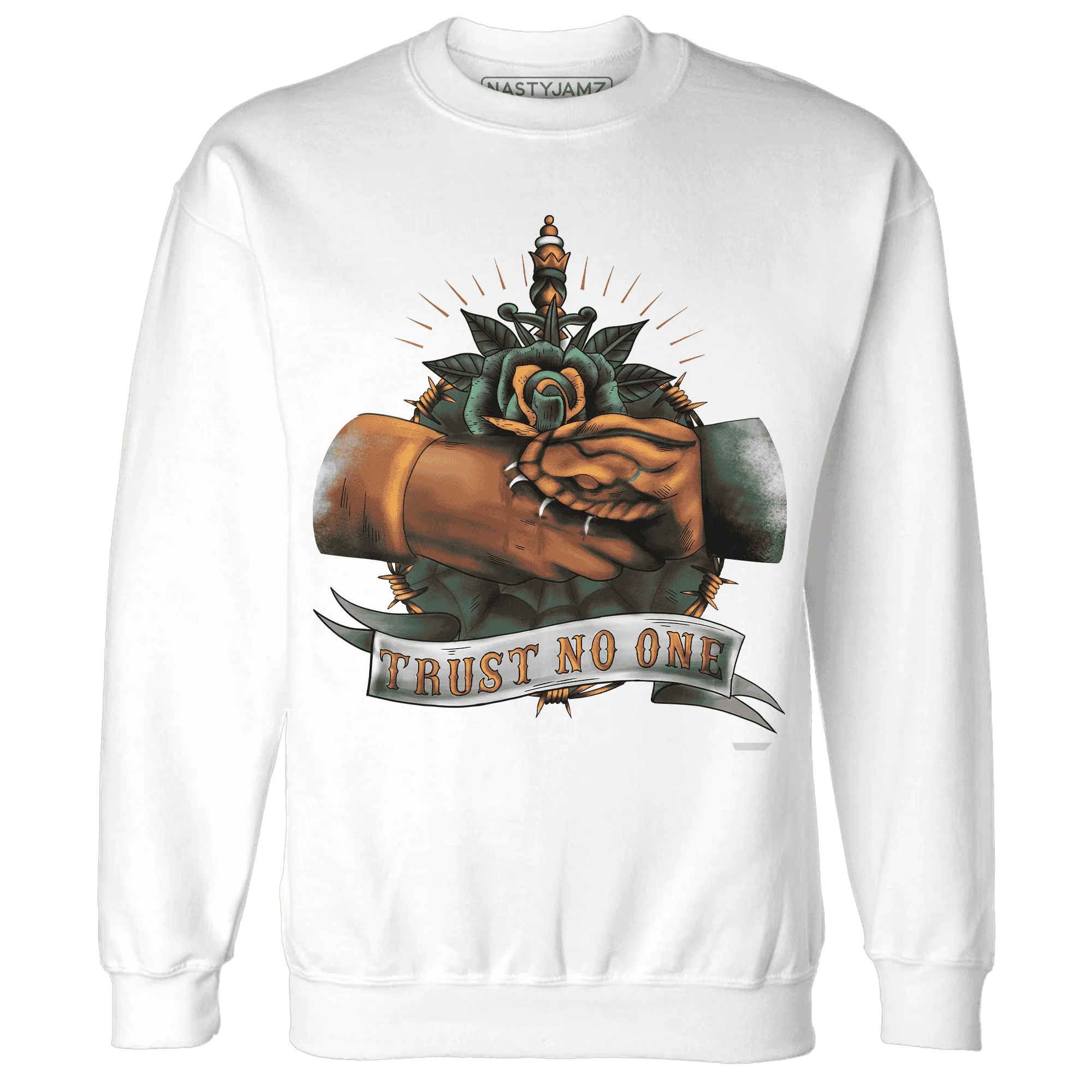 Dunk-Low-Ceramic-NastyJamz-Sweatshirt-Match-Trust-No-One-Old-School