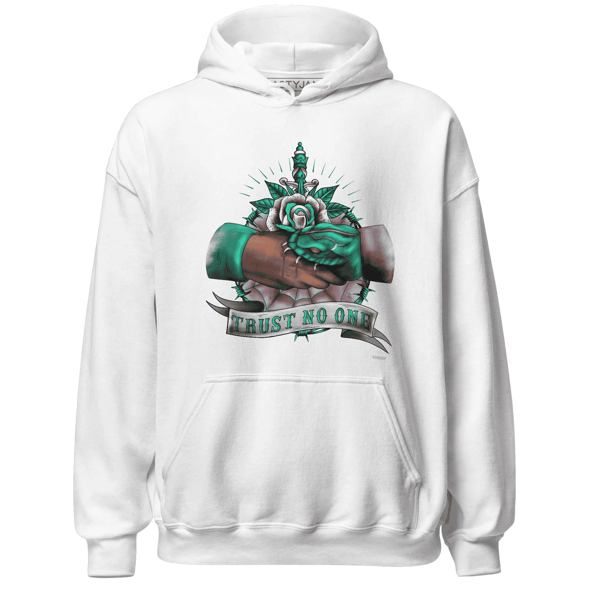 NastyJamz-Dunk-Pink-Malachite-Medium-Soft-Low-Sail-Hoodie-Match-Trust-No-One-Old-School