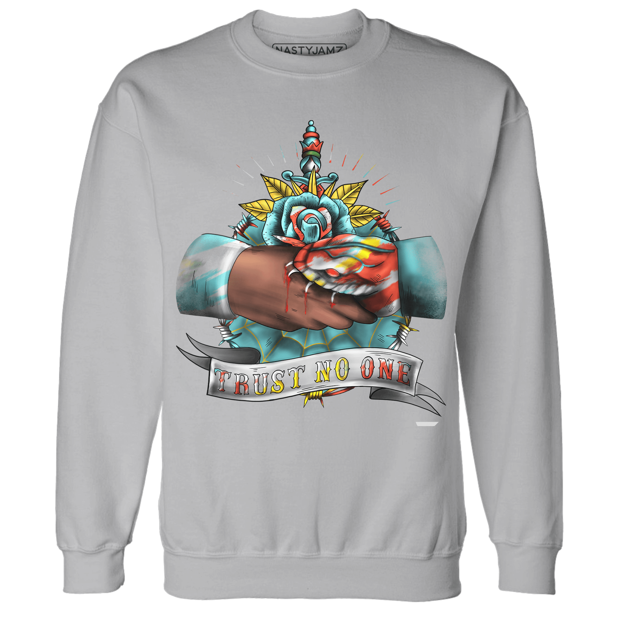 KB 8 Protro Venice Beach Sweatshirt Match Trust No One Old School - NastyJamz