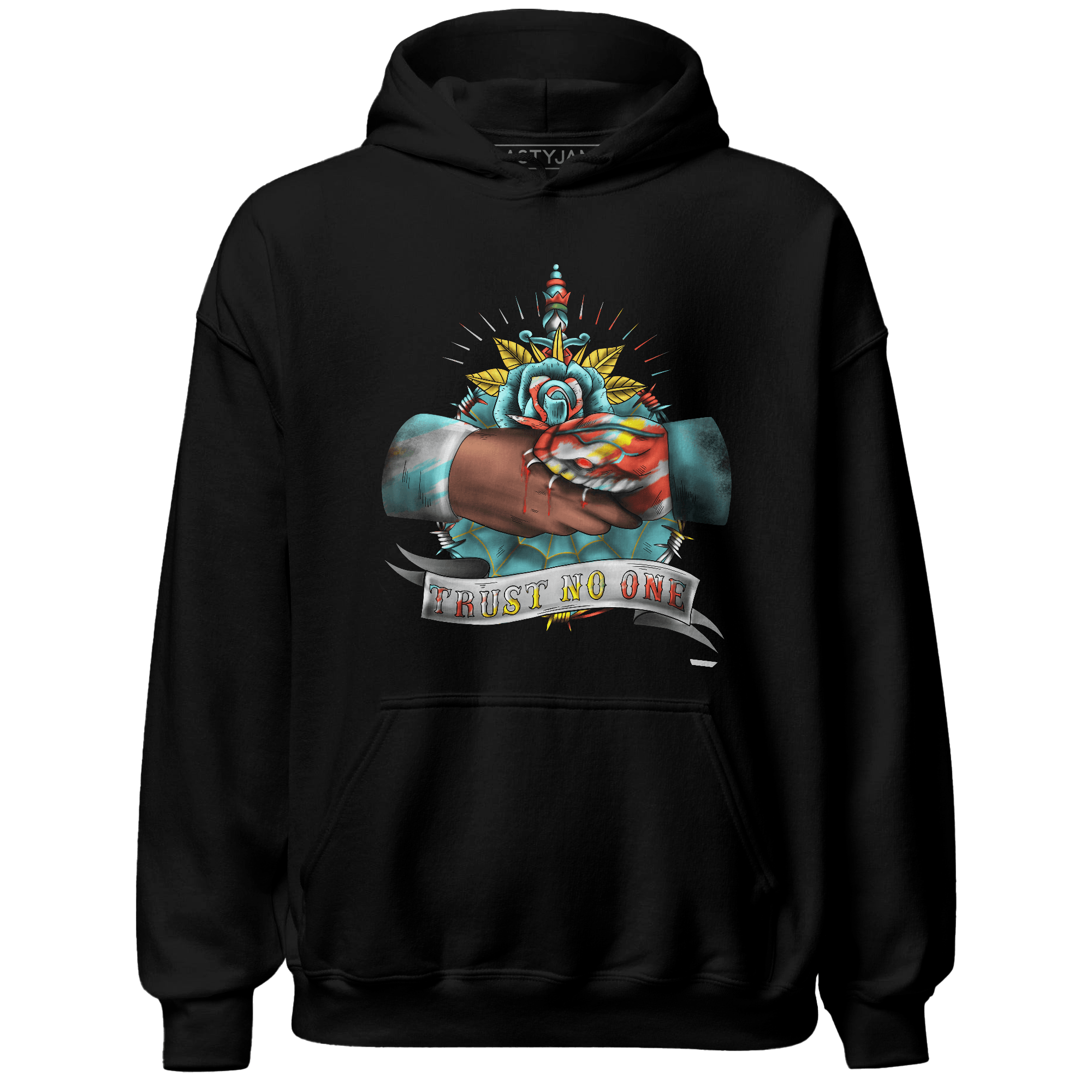 KB 8 Protro Venice Beach Hoodie Match Trust No One Old School - NastyJamz